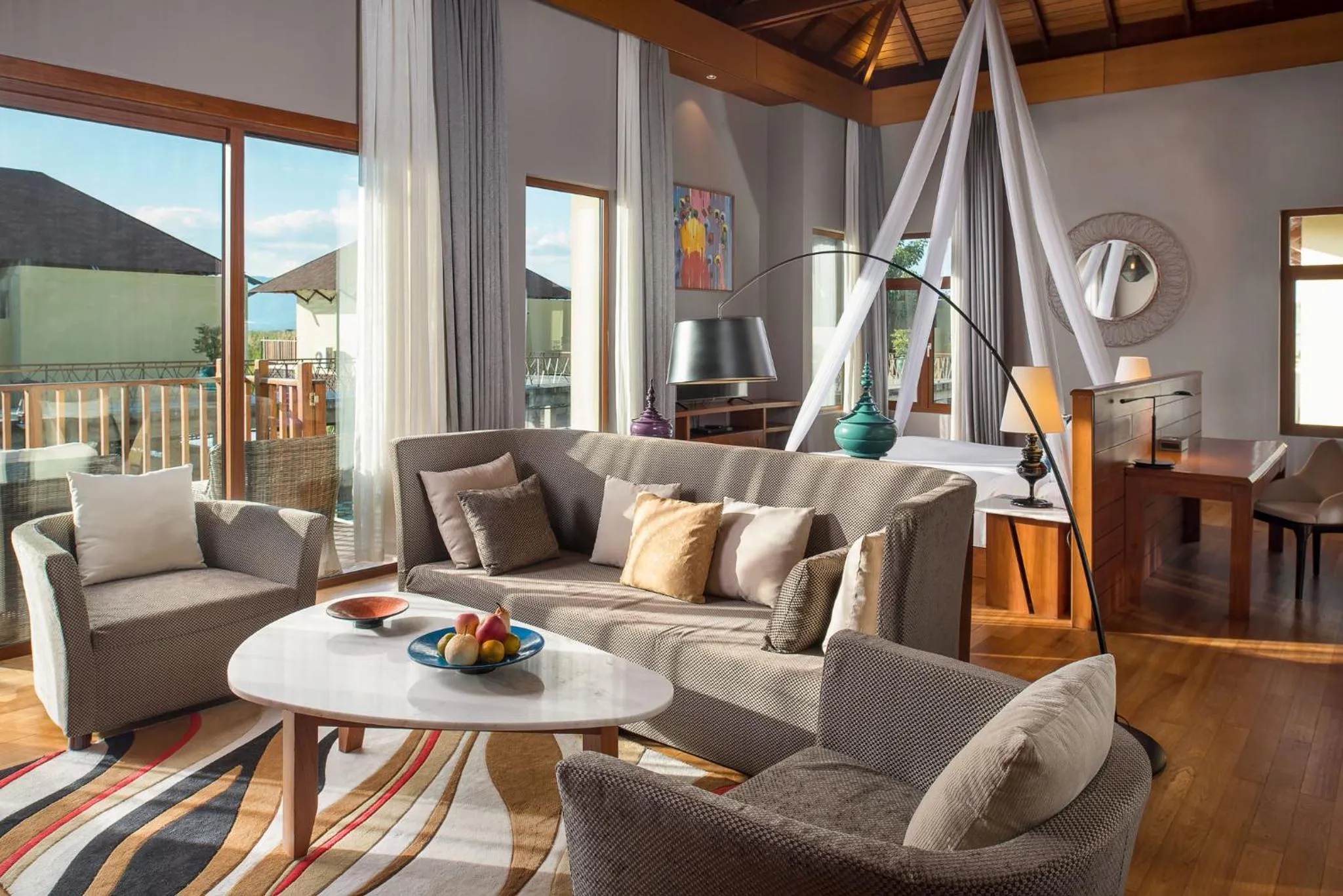 Balcony/Terrace in Novotel Inle Lake Myat Min