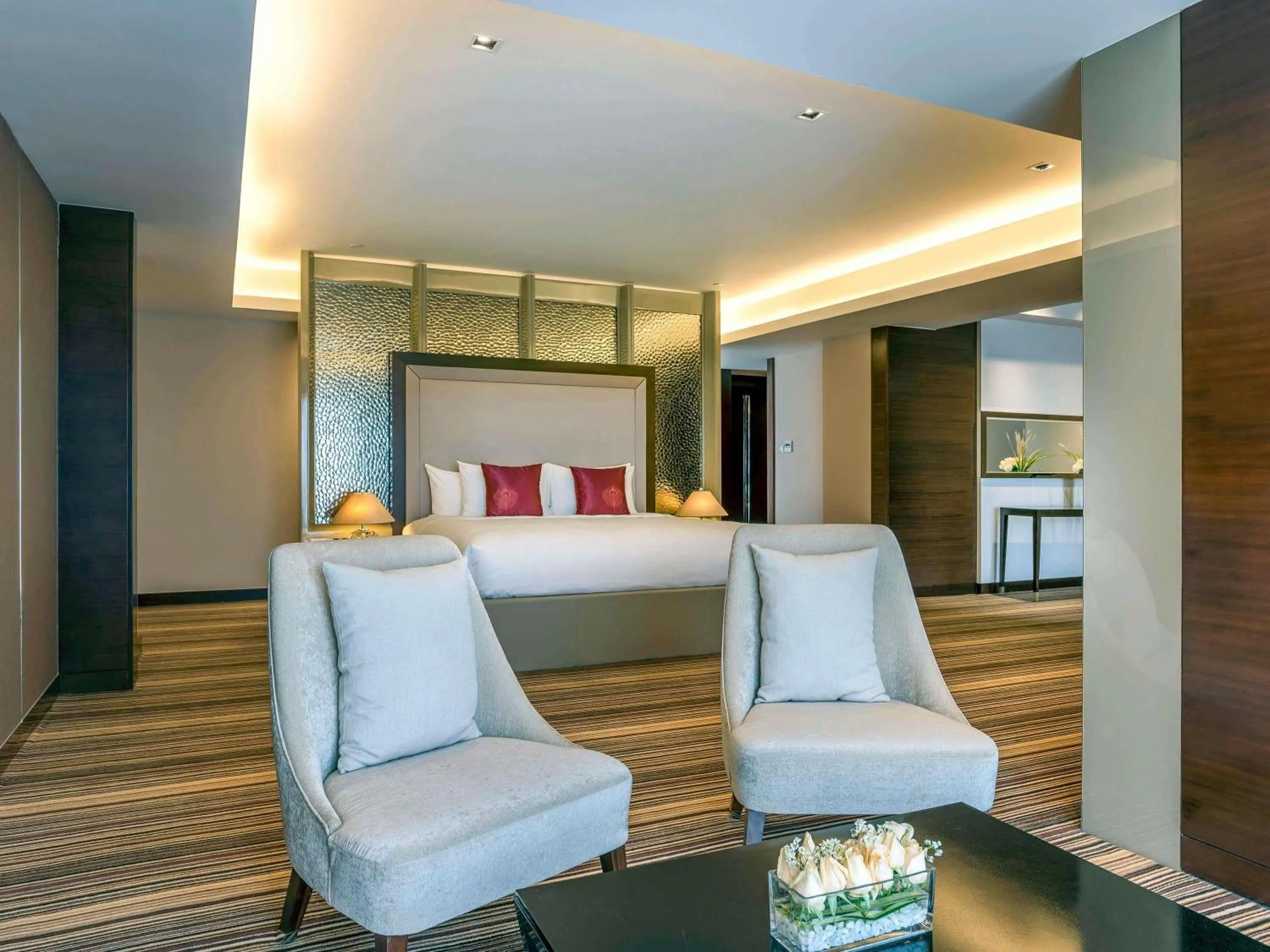 Bedroom, Bed in Novotel Yangon Max