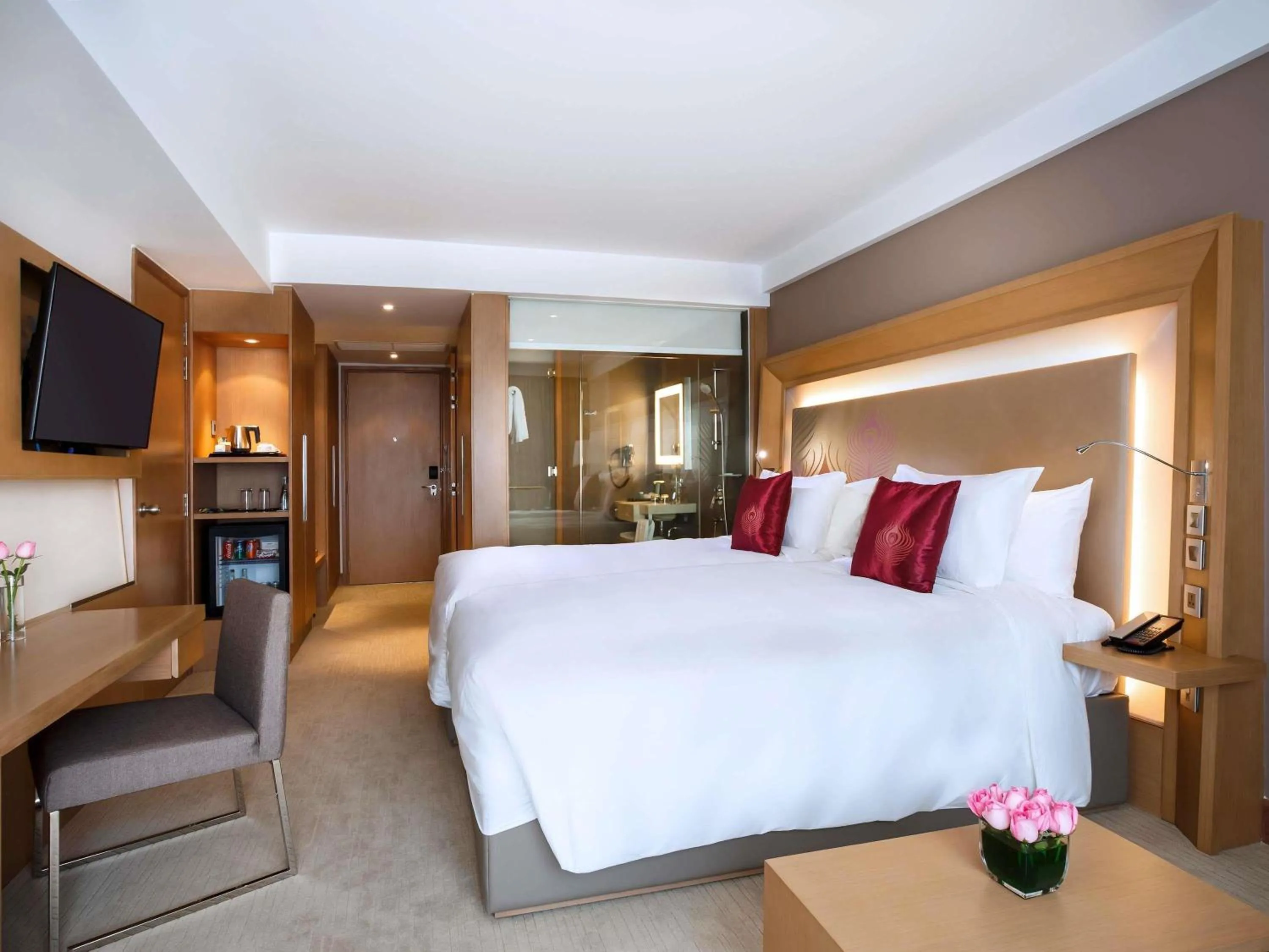 Bedroom, Bed in Novotel Yangon Max