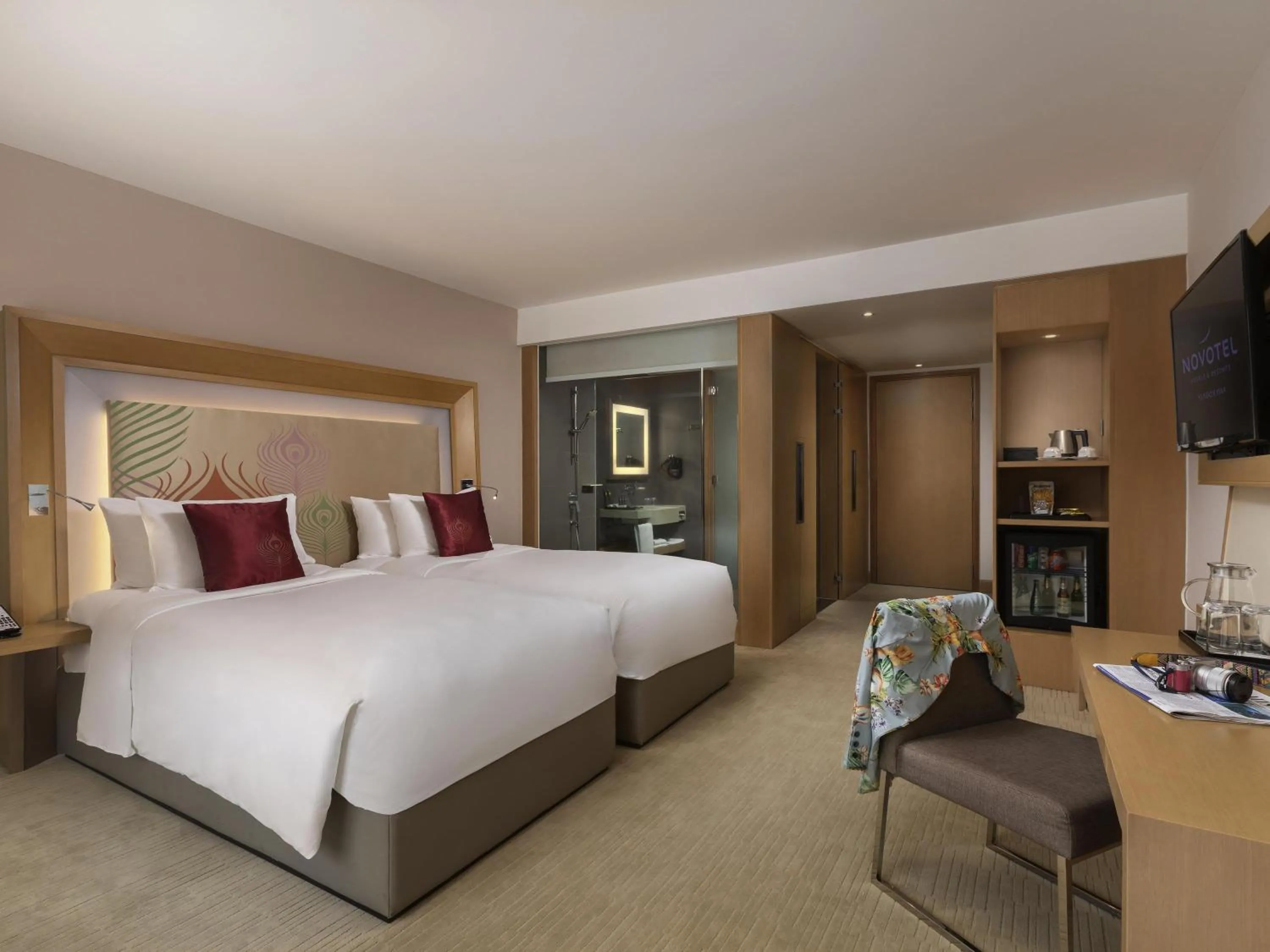 Bedroom, Bed in Novotel Yangon Max