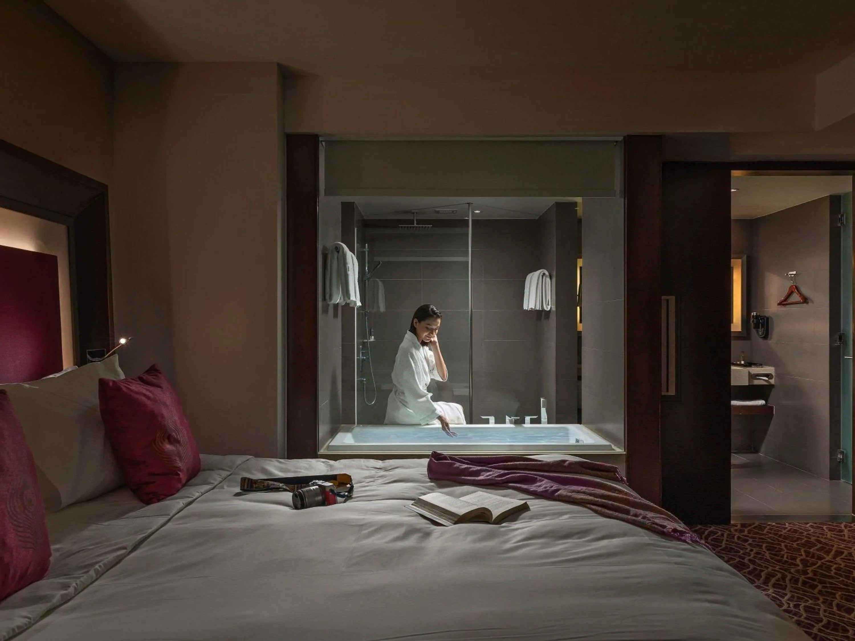 Bedroom, Bed in Novotel Yangon Max