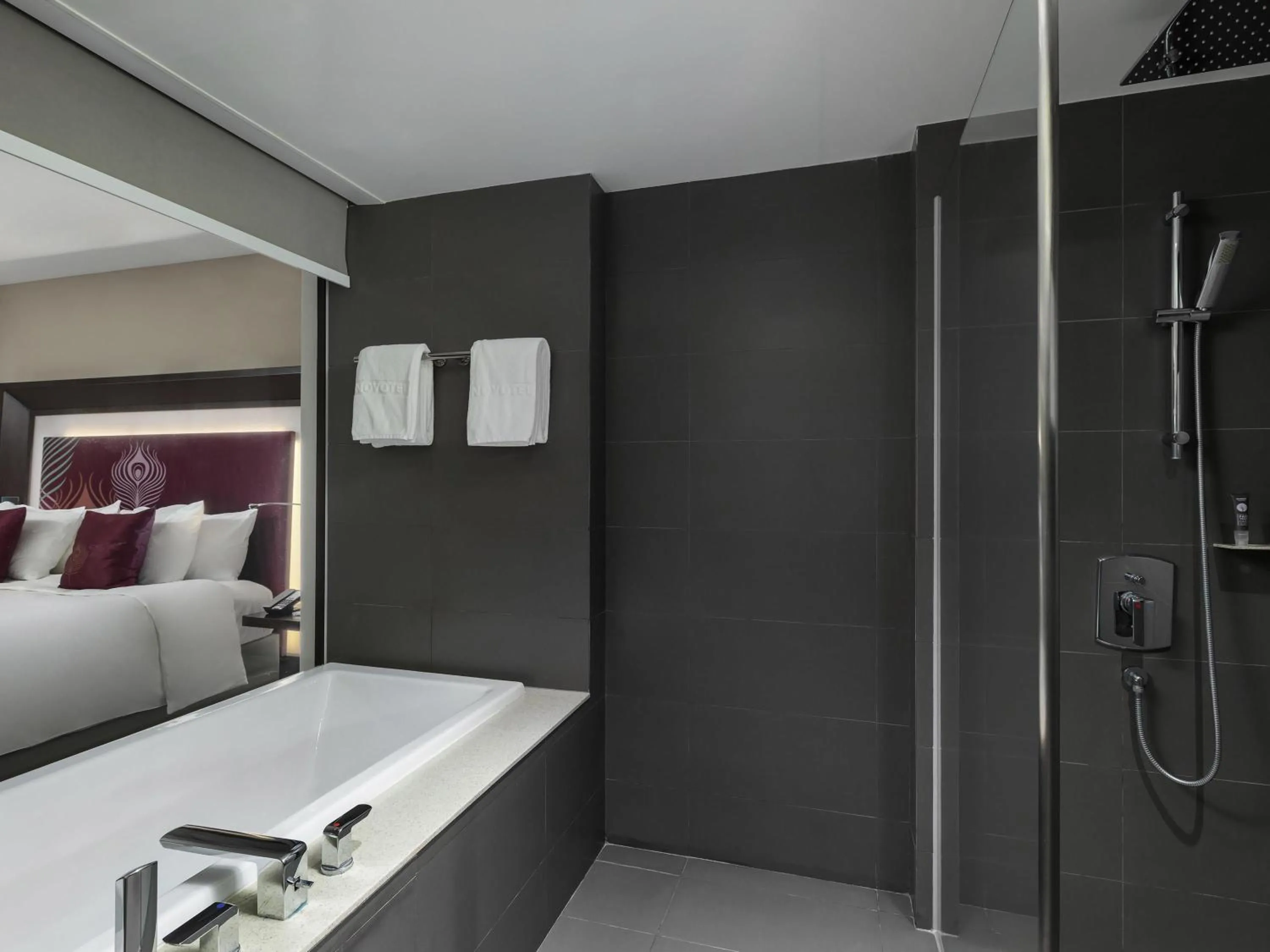 Bedroom, Bed in Novotel Yangon Max