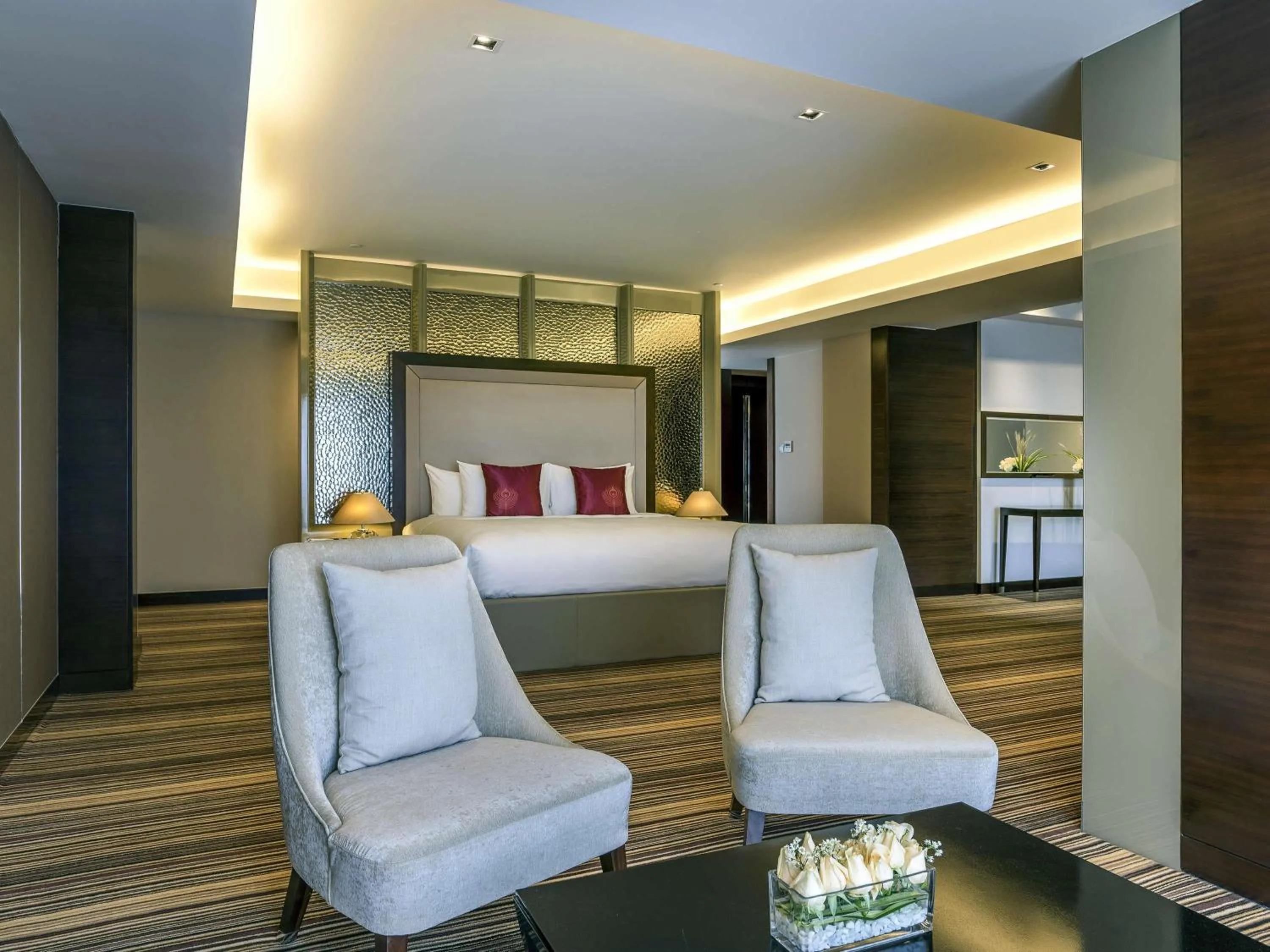 Bedroom, Bed in Novotel Yangon Max