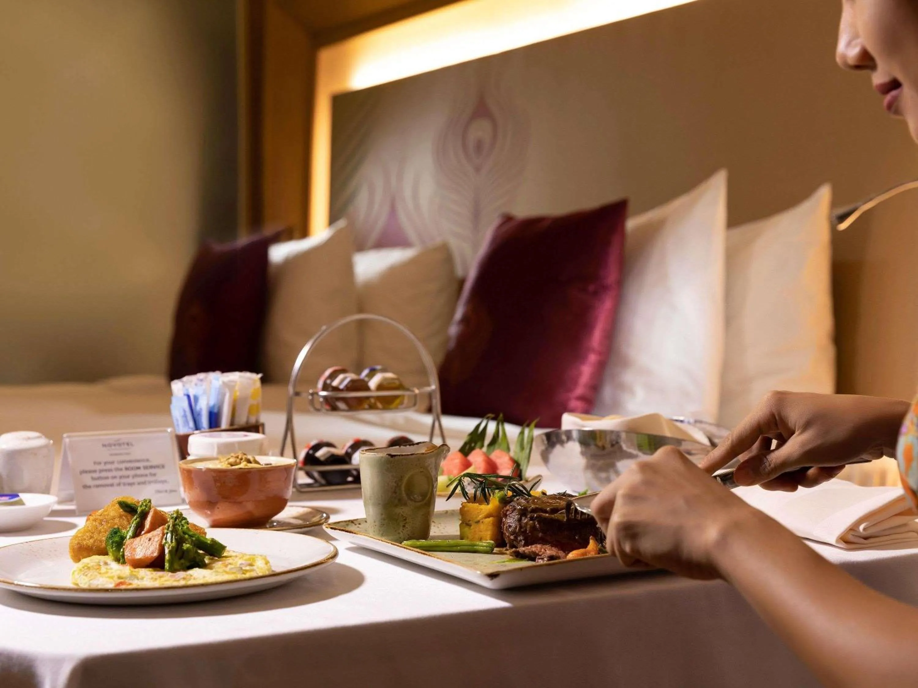 Bedroom in Novotel Yangon Max