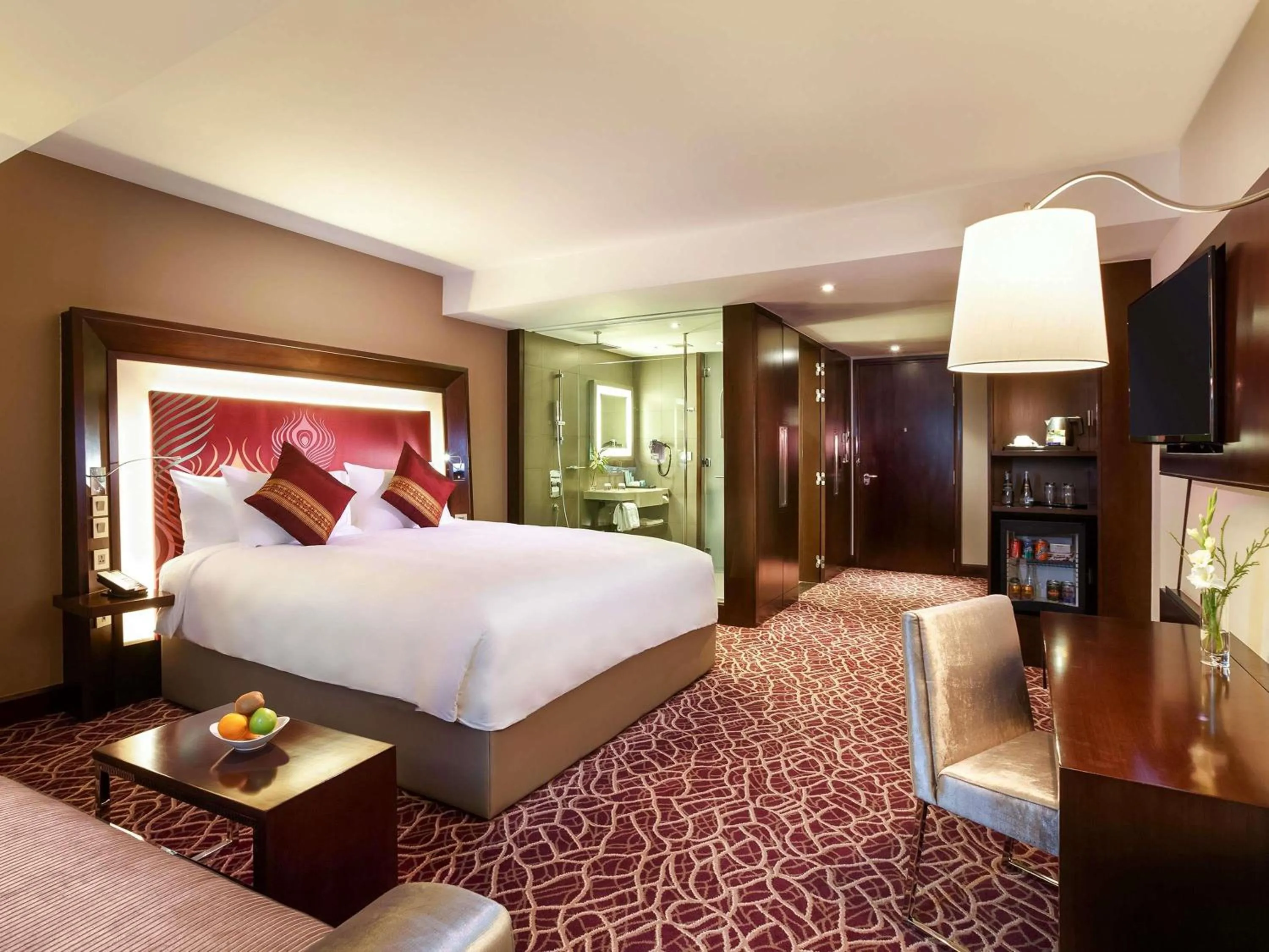 Bedroom, Bed in Novotel Yangon Max