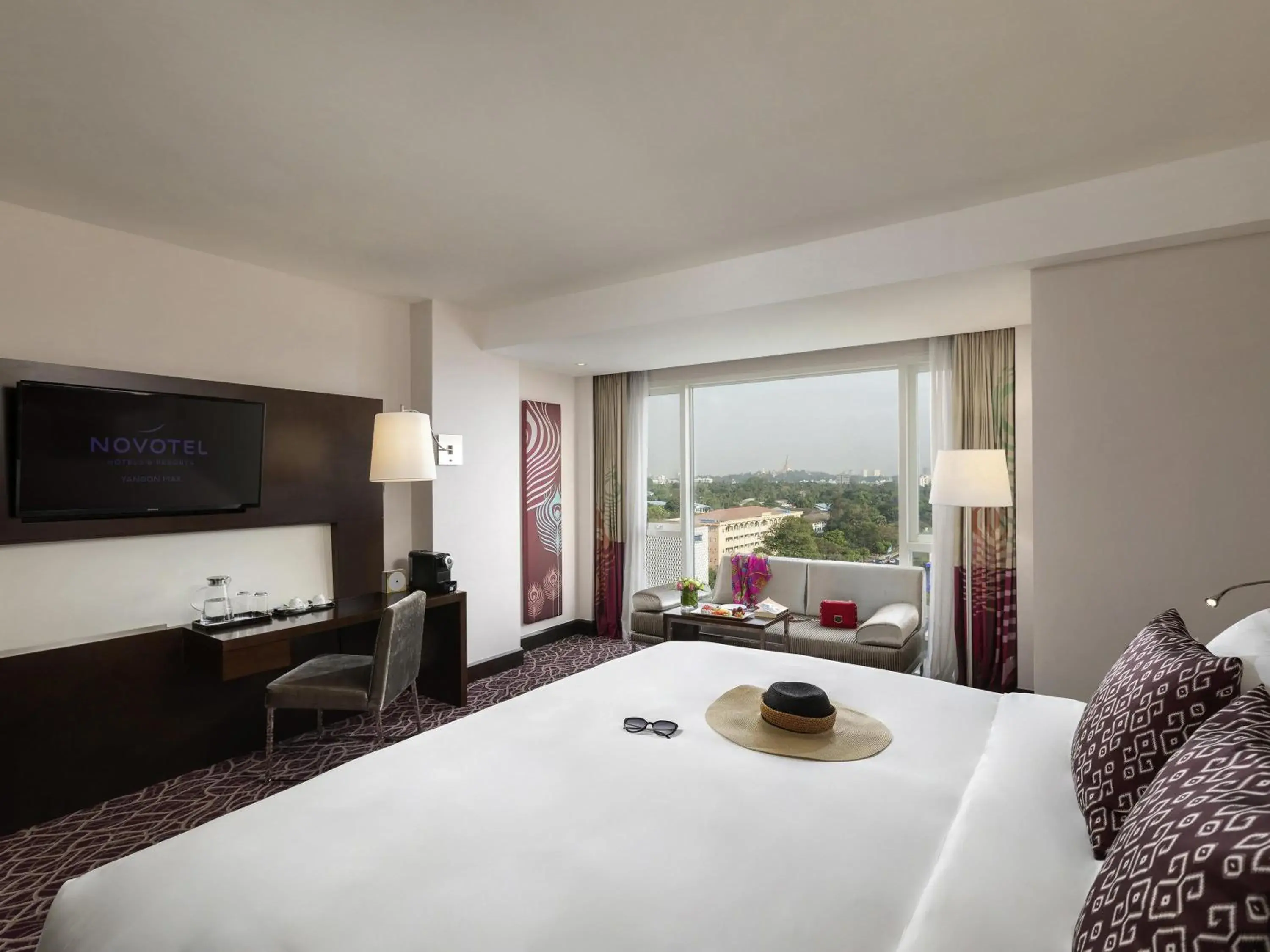 Executive Luxury King Room in Novotel Yangon Max Executive Luxury King Room in Novotel Yangon Max