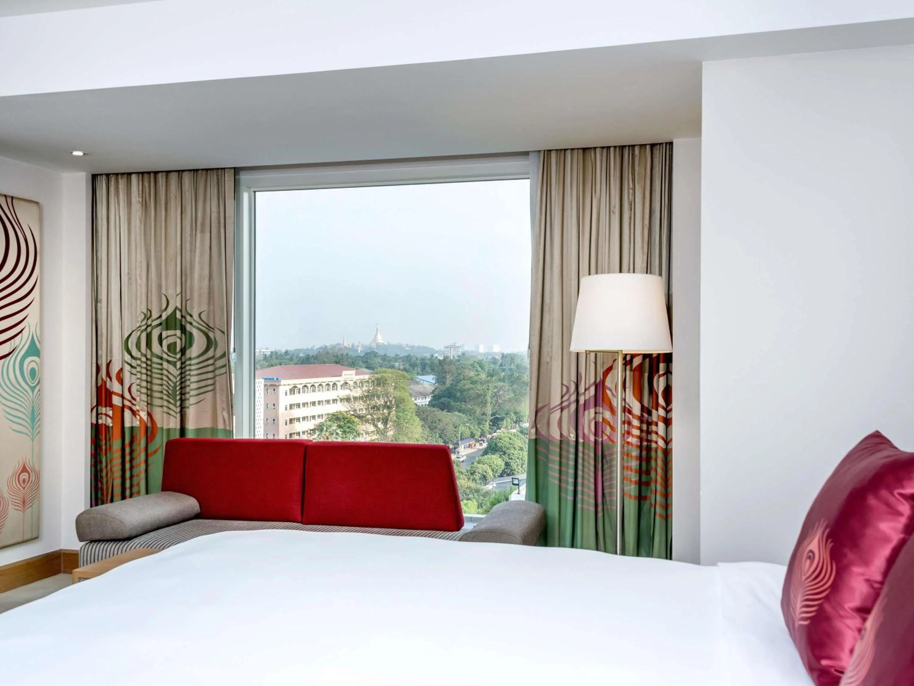 Bedroom, Bed in Novotel Yangon Max