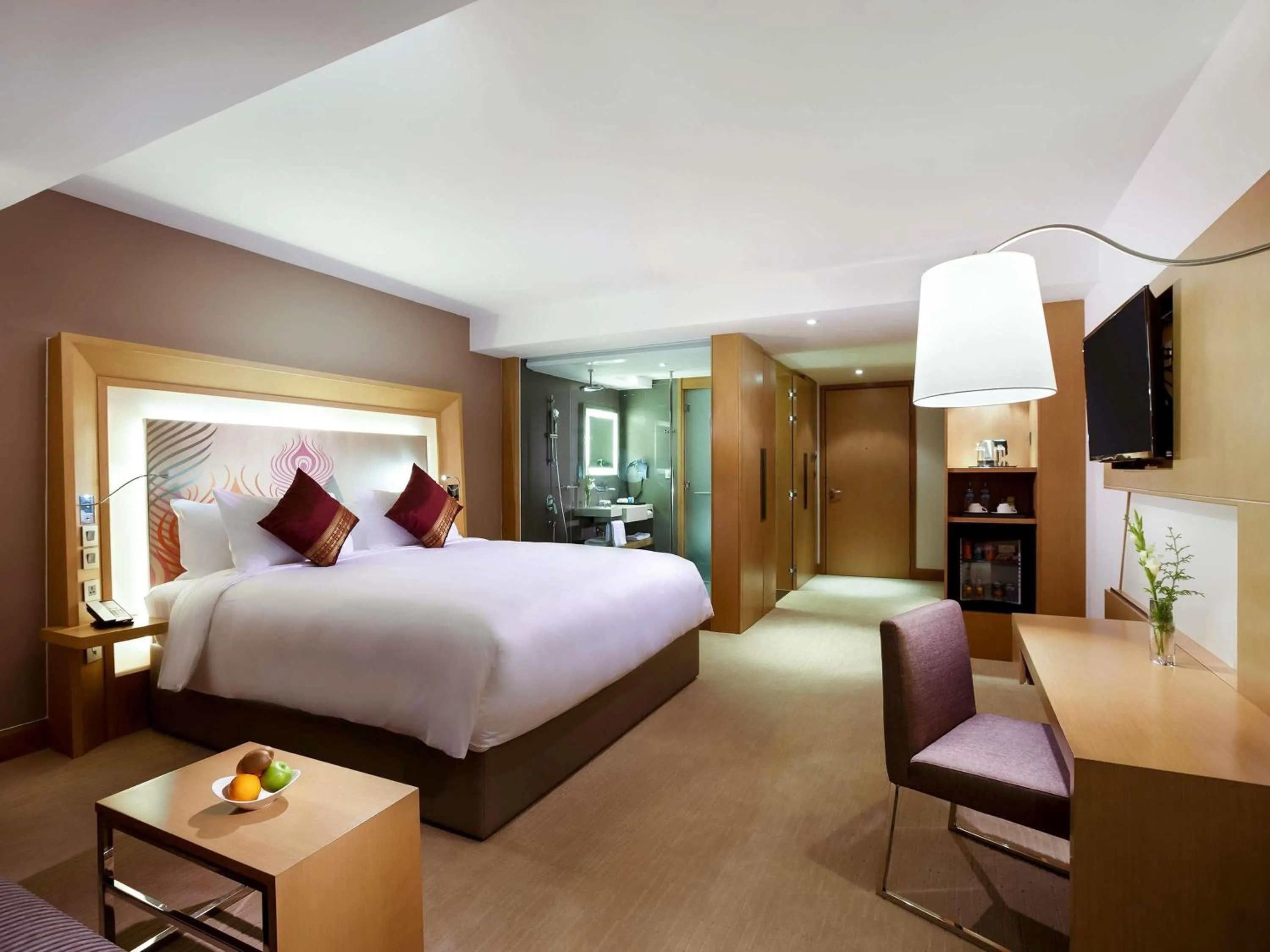 Bedroom, Bed in Novotel Yangon Max