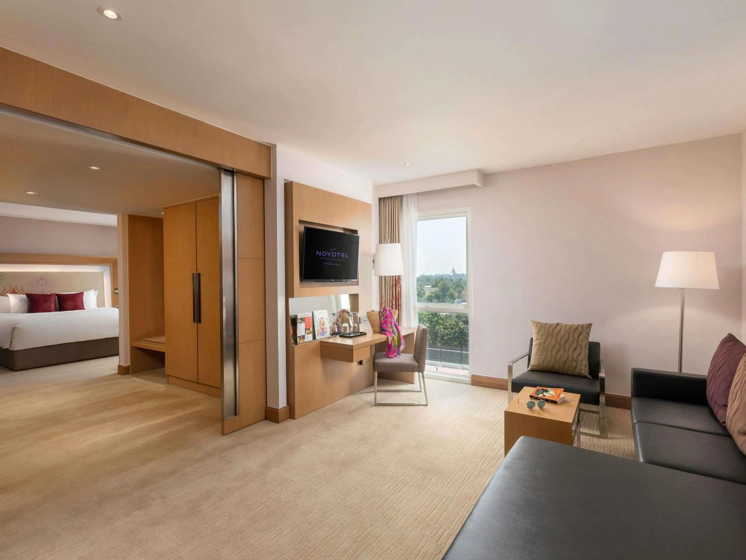 Bedroom, Bed in Novotel Yangon Max