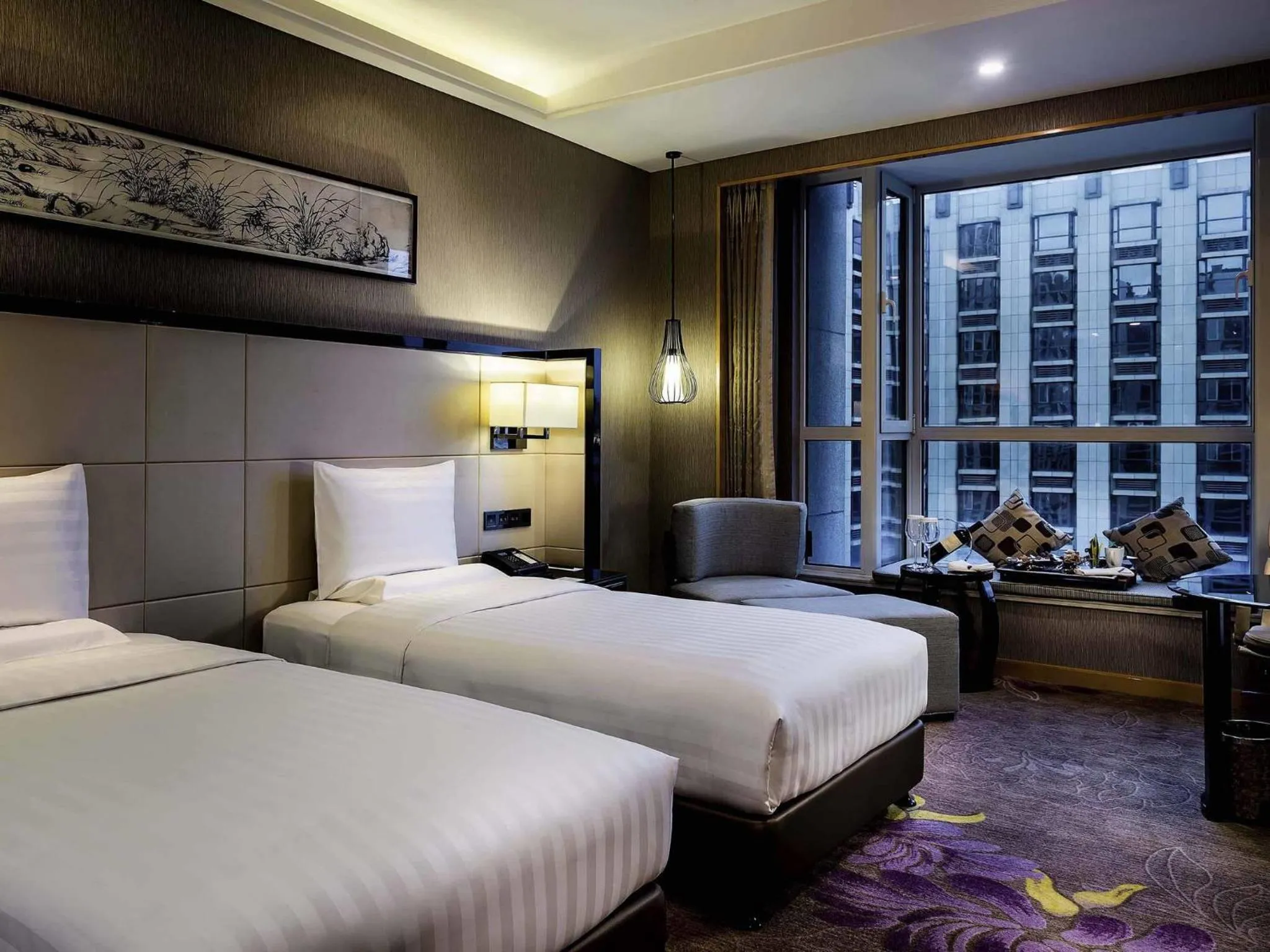 Bedroom in Pullman Qingdao Ziyue