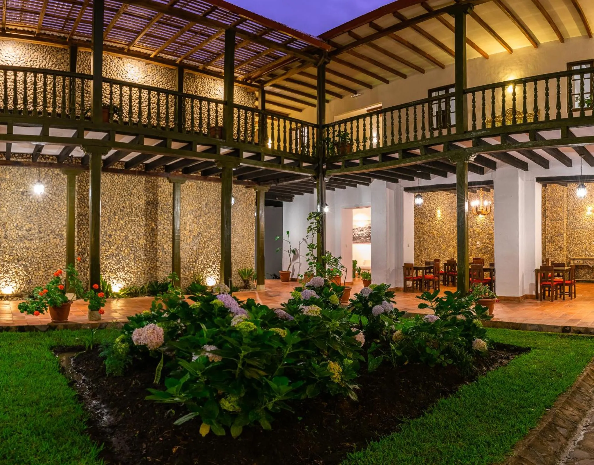 Garden in La Xalca Hotel - Asociado Casa Andina