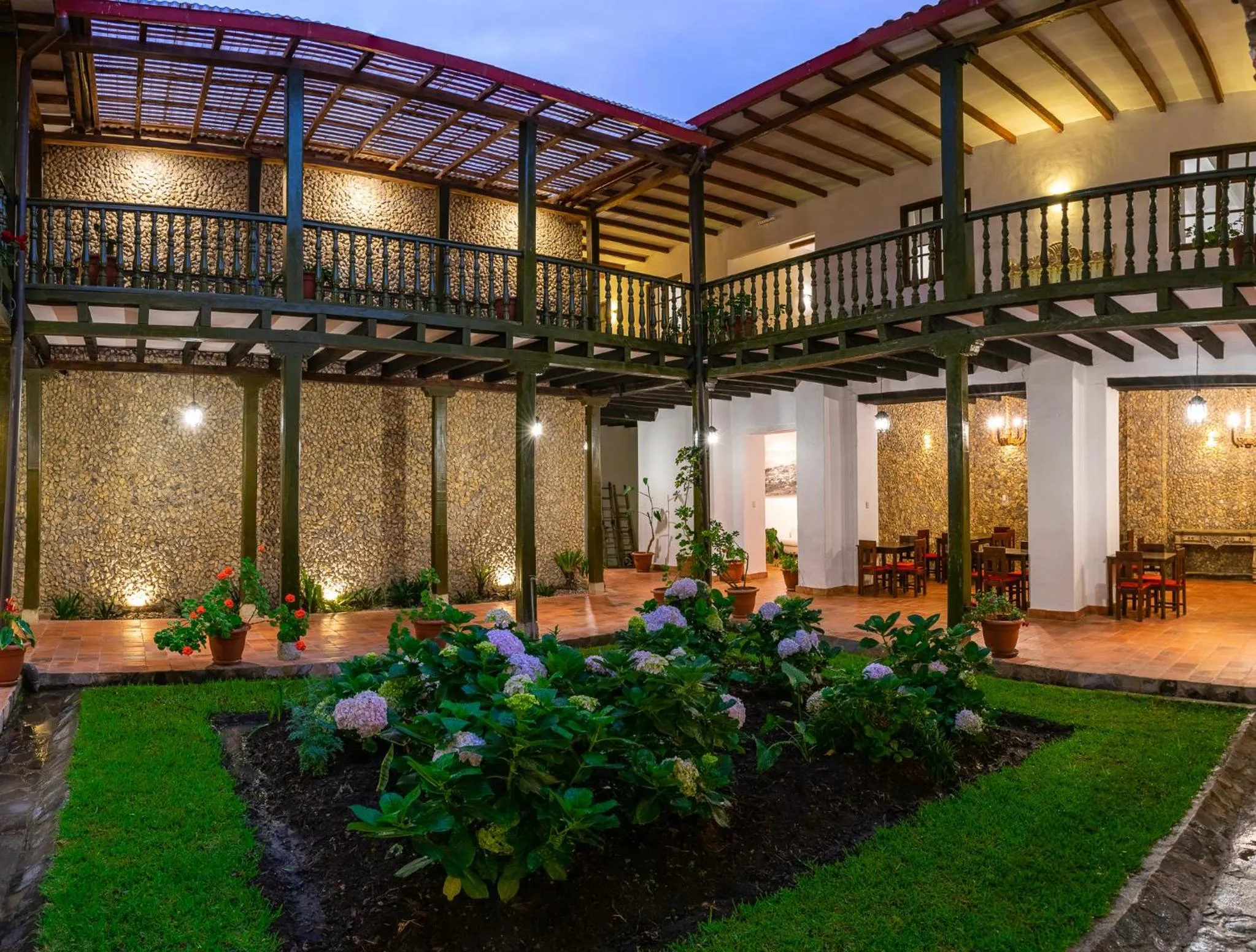 Garden in La Xalca Hotel - Asociado Casa Andina