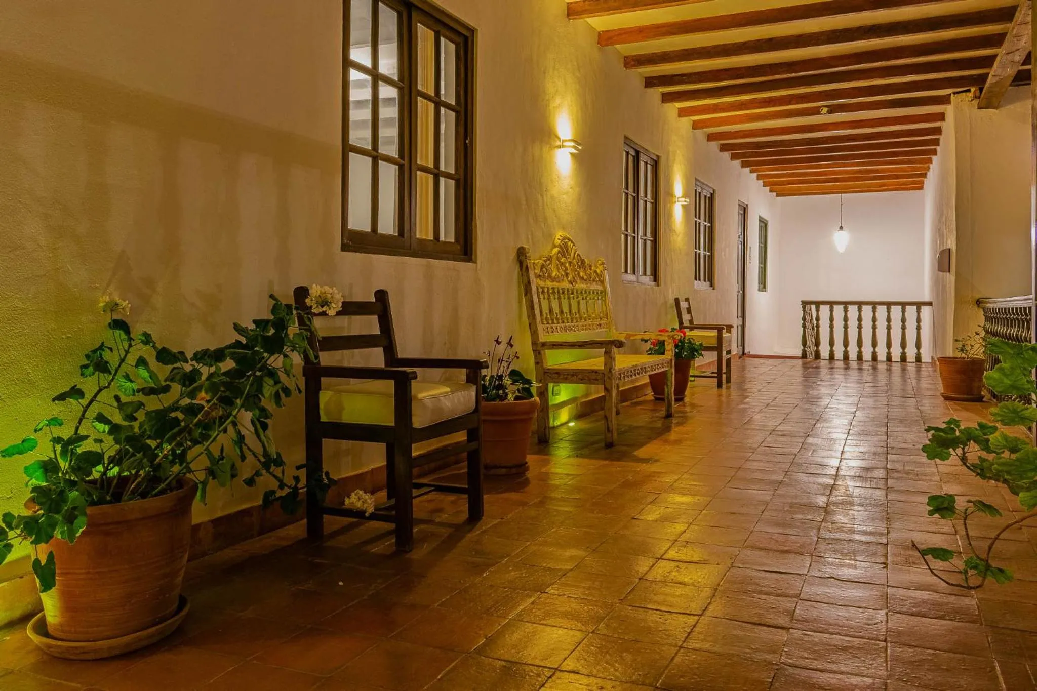 Property building in La Xalca Hotel - Asociado Casa Andina