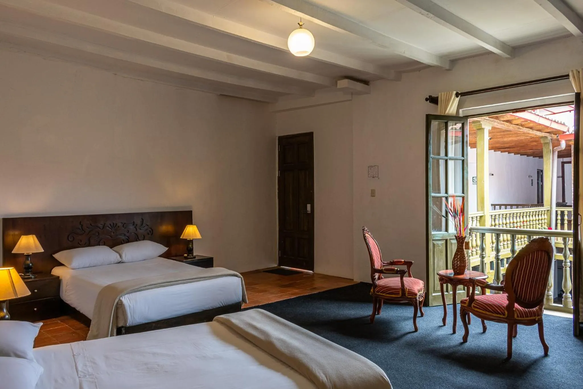 Bed in La Xalca Hotel - Asociado Casa Andina