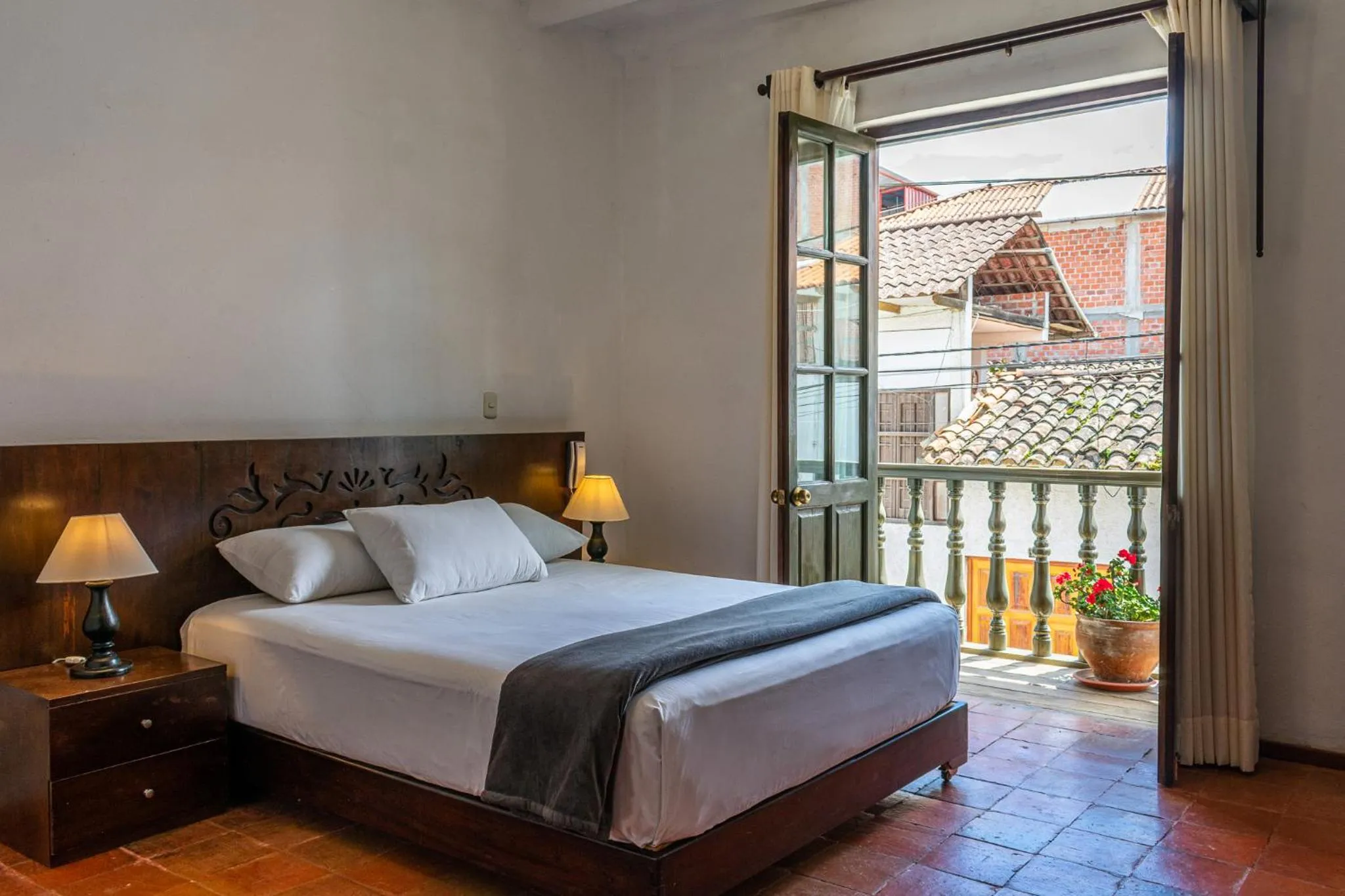 Bed in La Xalca Hotel - Asociado Casa Andina