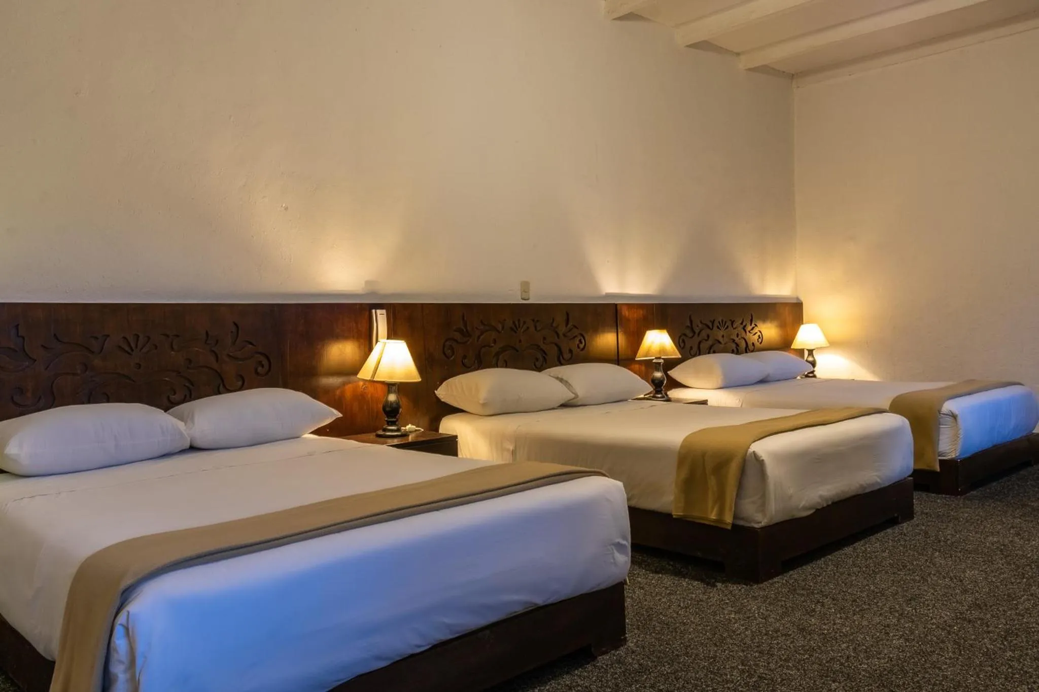 Bed in La Xalca Hotel - Asociado Casa Andina