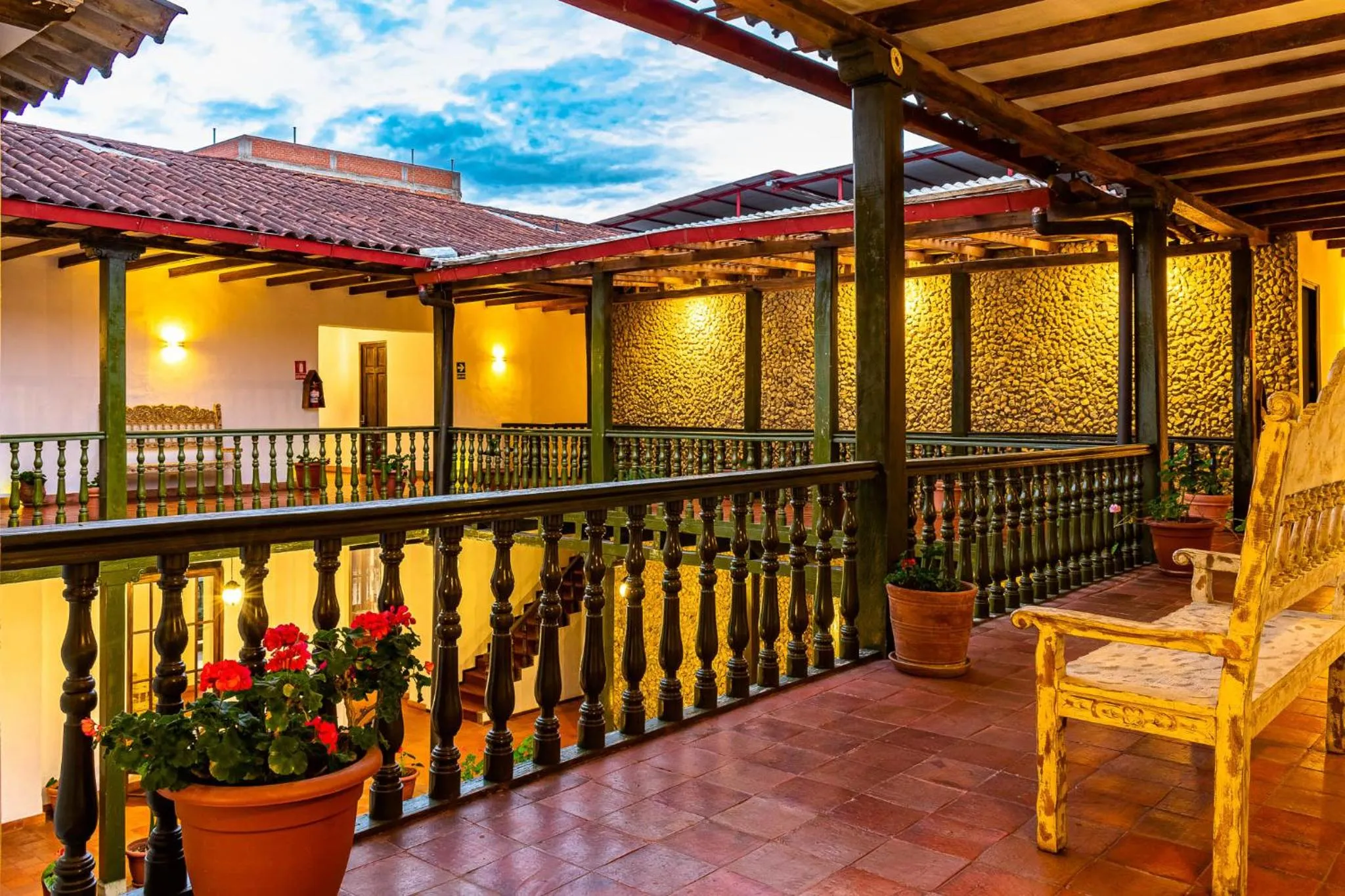 Property building in La Xalca Hotel - Asociado Casa Andina