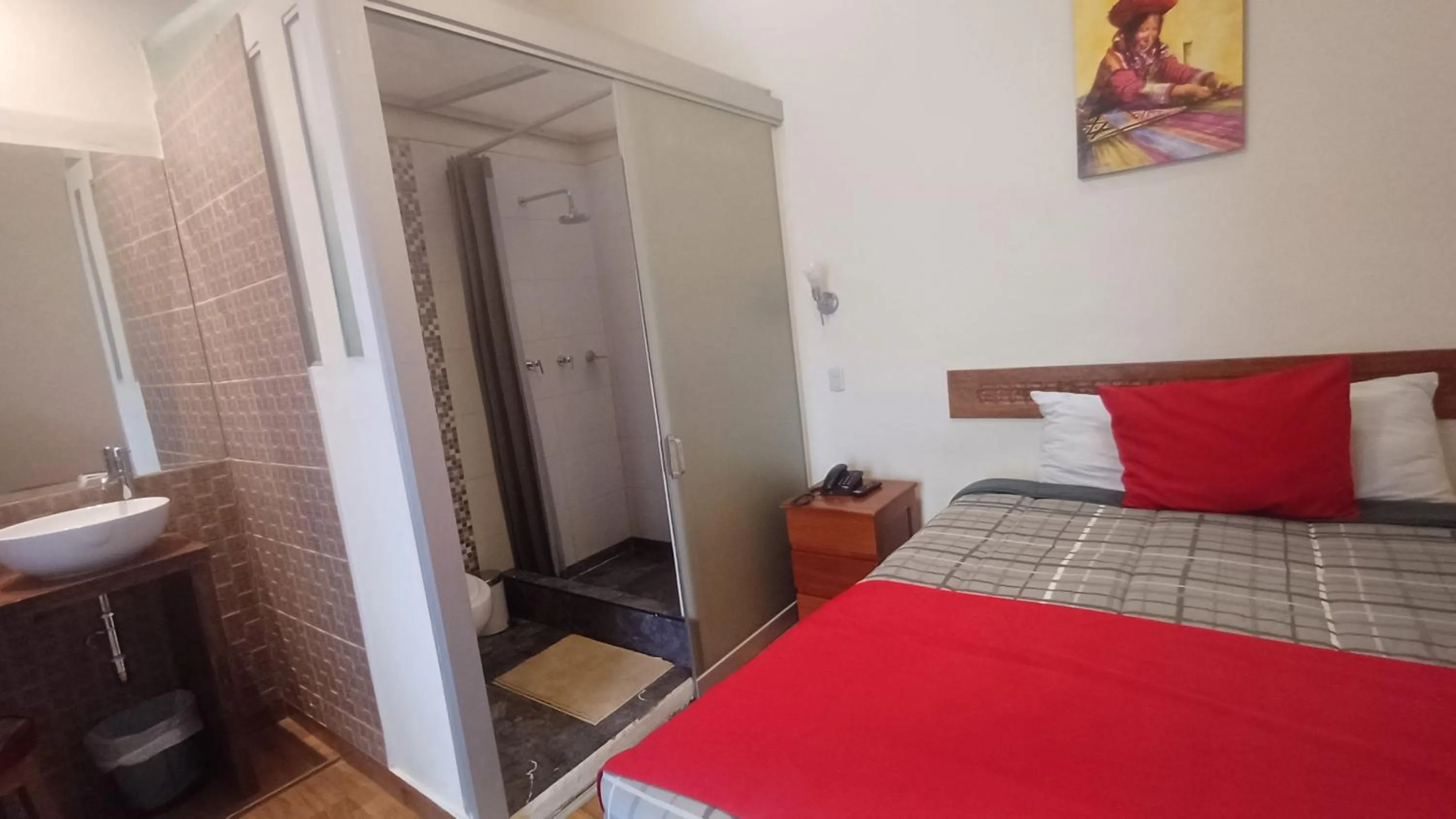 Bed in La Casa de Mayte