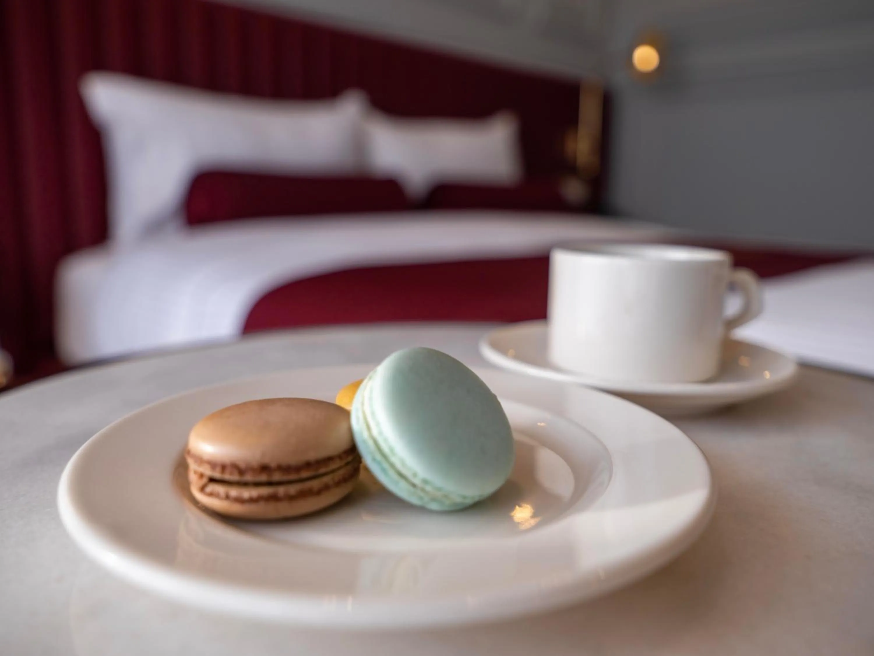 Coffee/tea facilities, Bed in New Inn Hotel Old Town