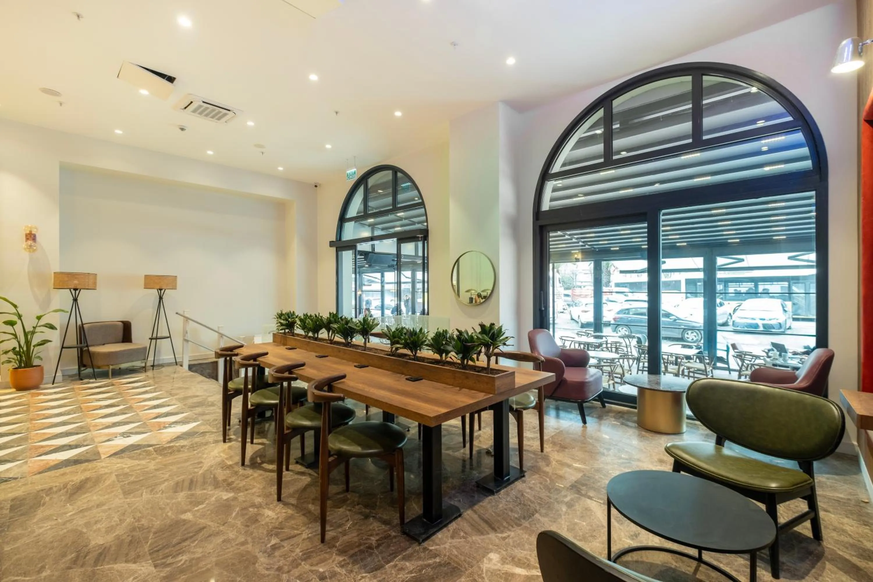 Seating area in New Inn Hotel Old Town