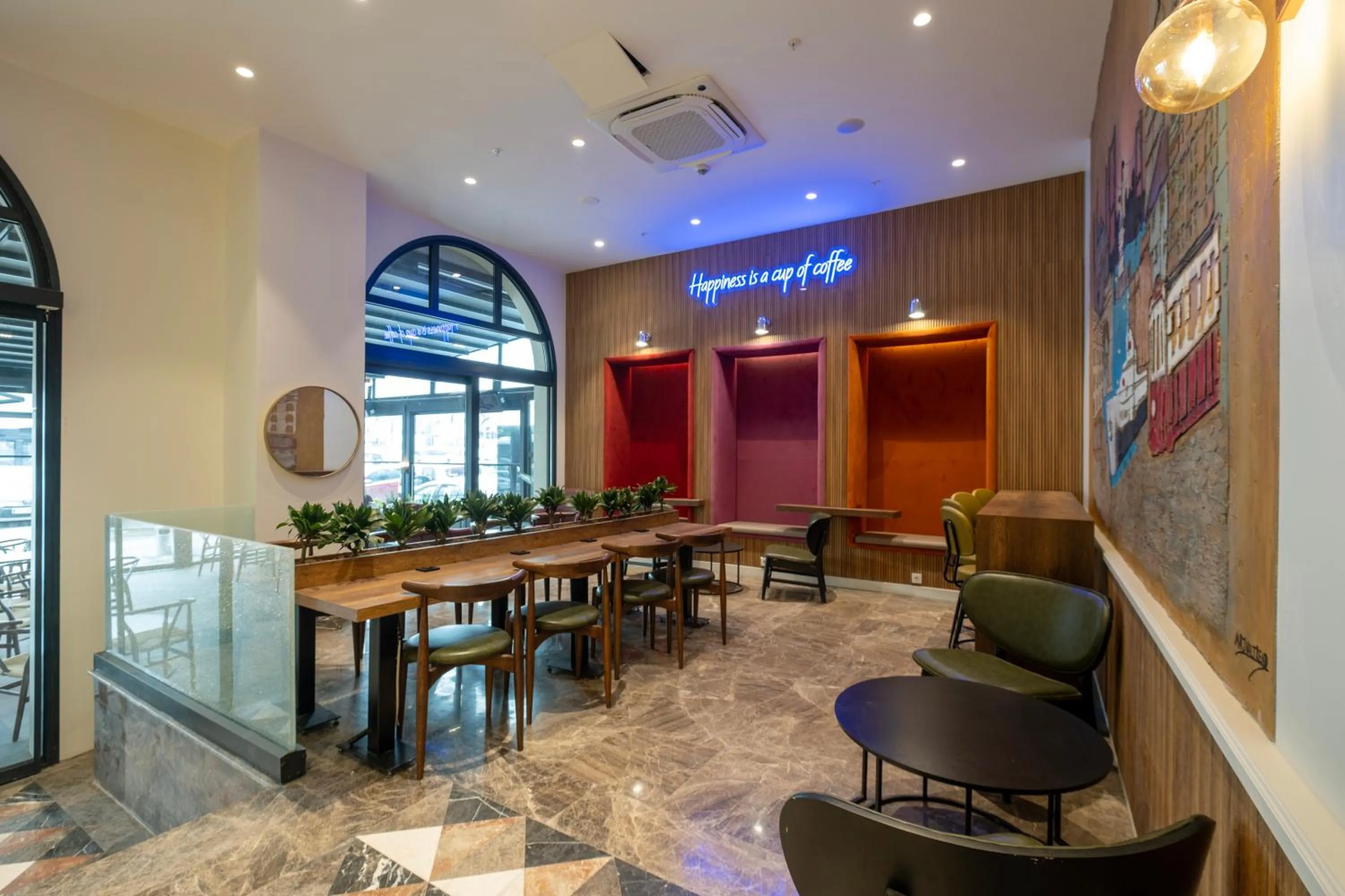 Seating area in New Inn Hotel Old Town