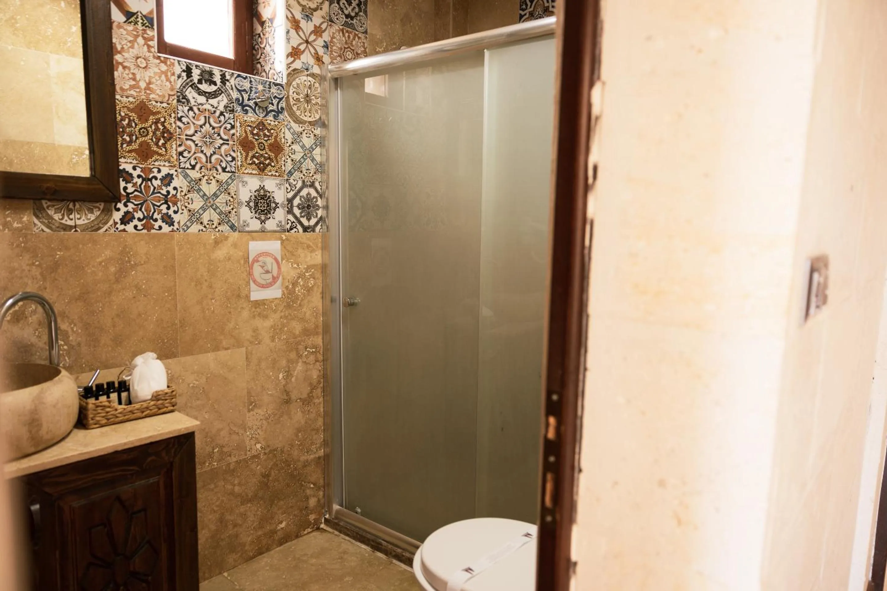 Shower in Göreme Stone Age