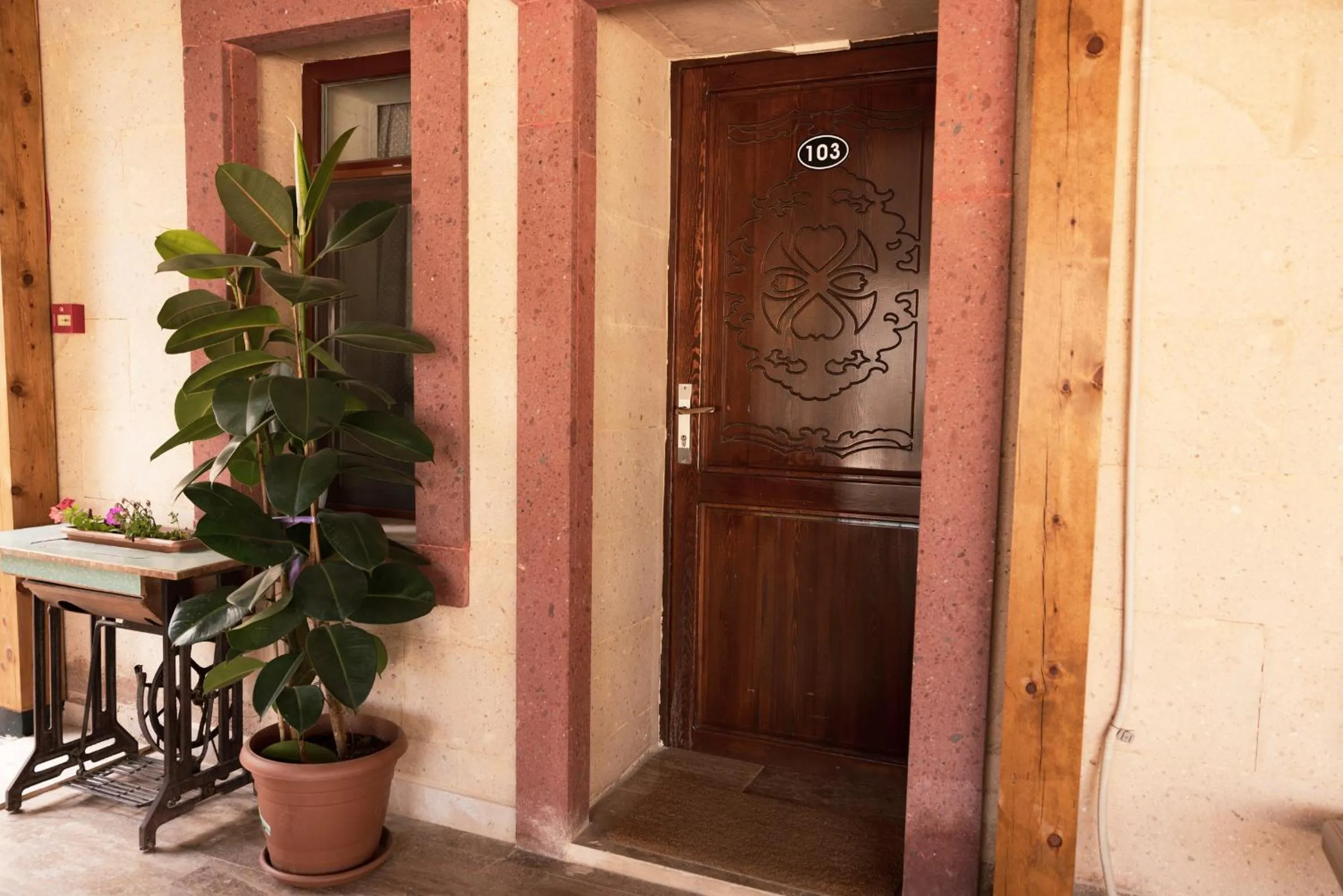 Facade/entrance in Göreme Stone Age