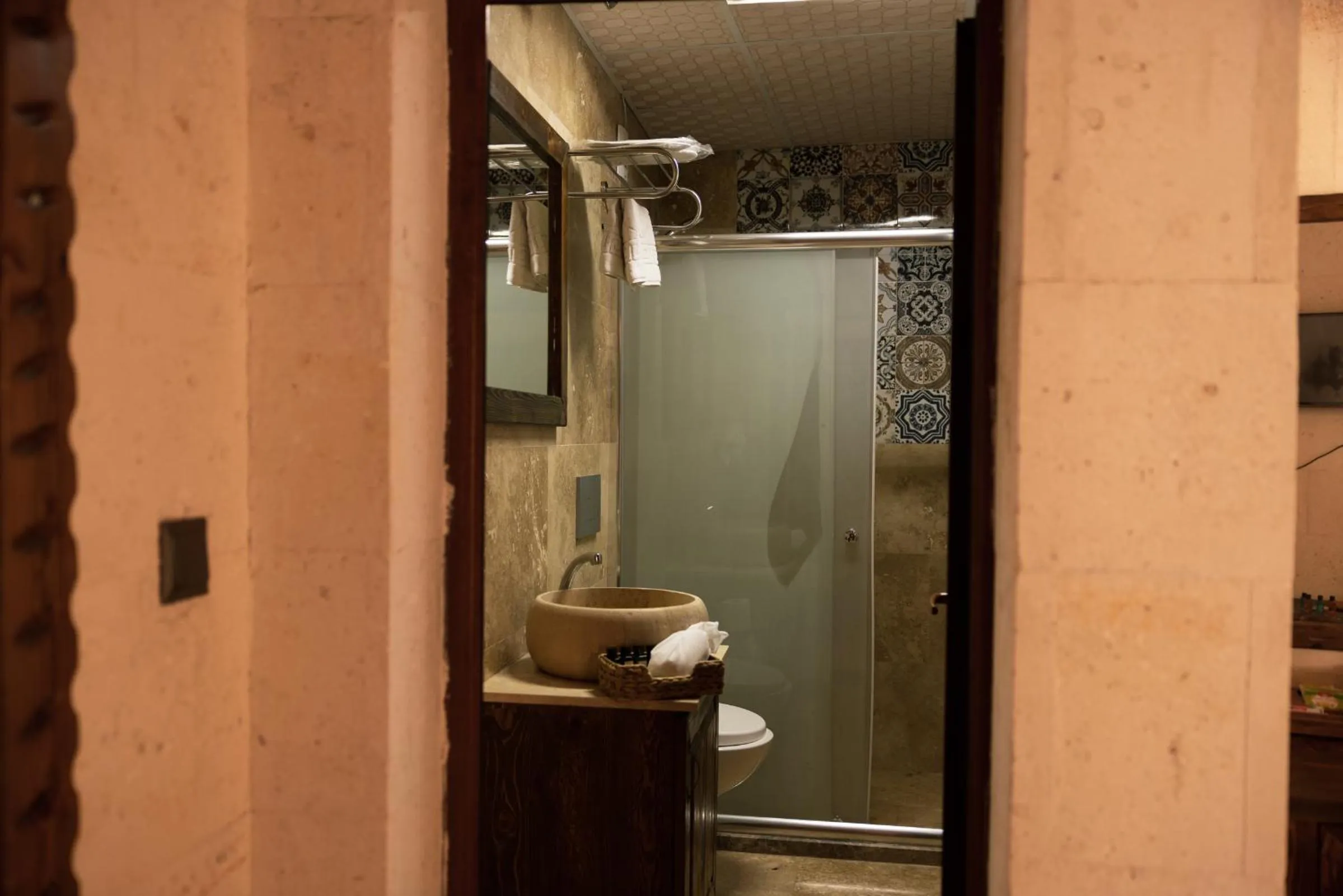 Shower in Göreme Stone Age