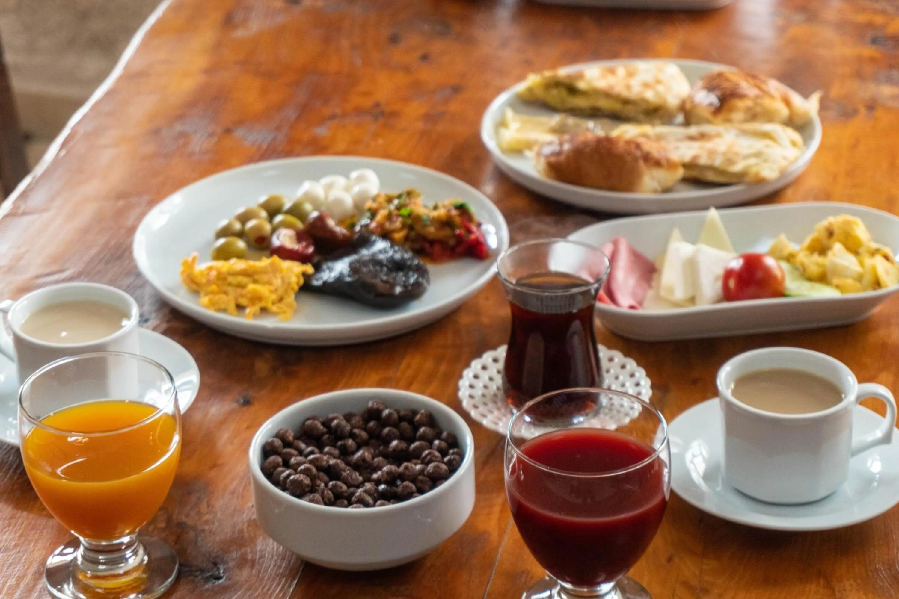Buffet breakfast in Göreme Stone Age