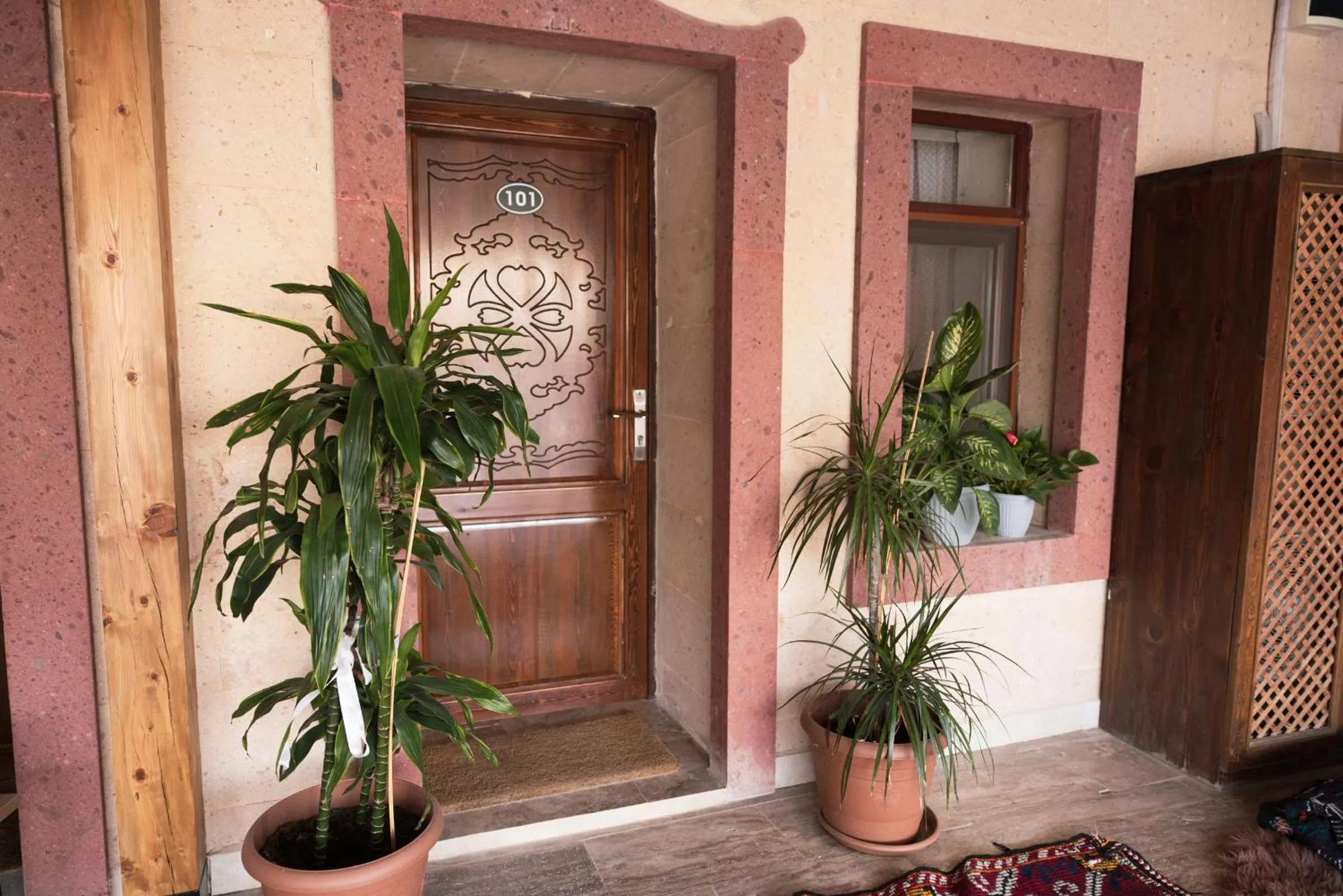 Facade/entrance in Göreme Stone Age