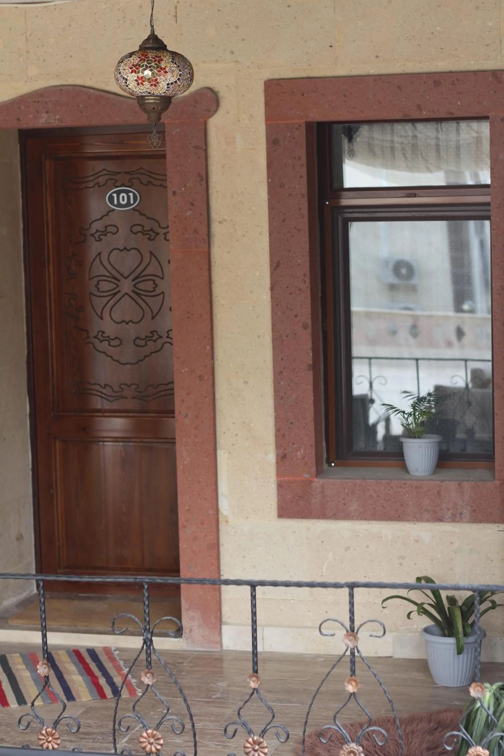 Landmark view in Göreme Stone Age