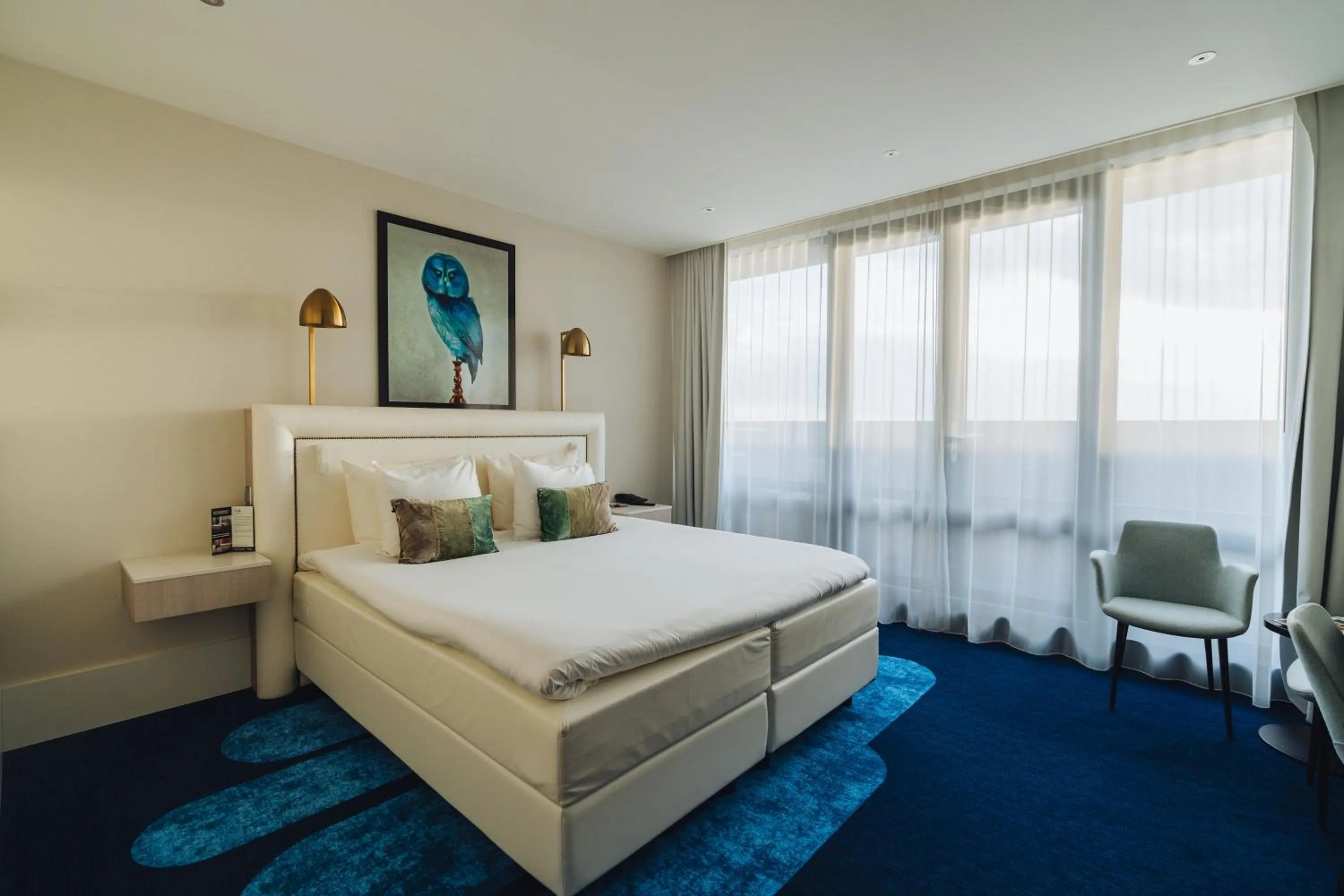 Bed in Van der Valk Hotel Den Haag