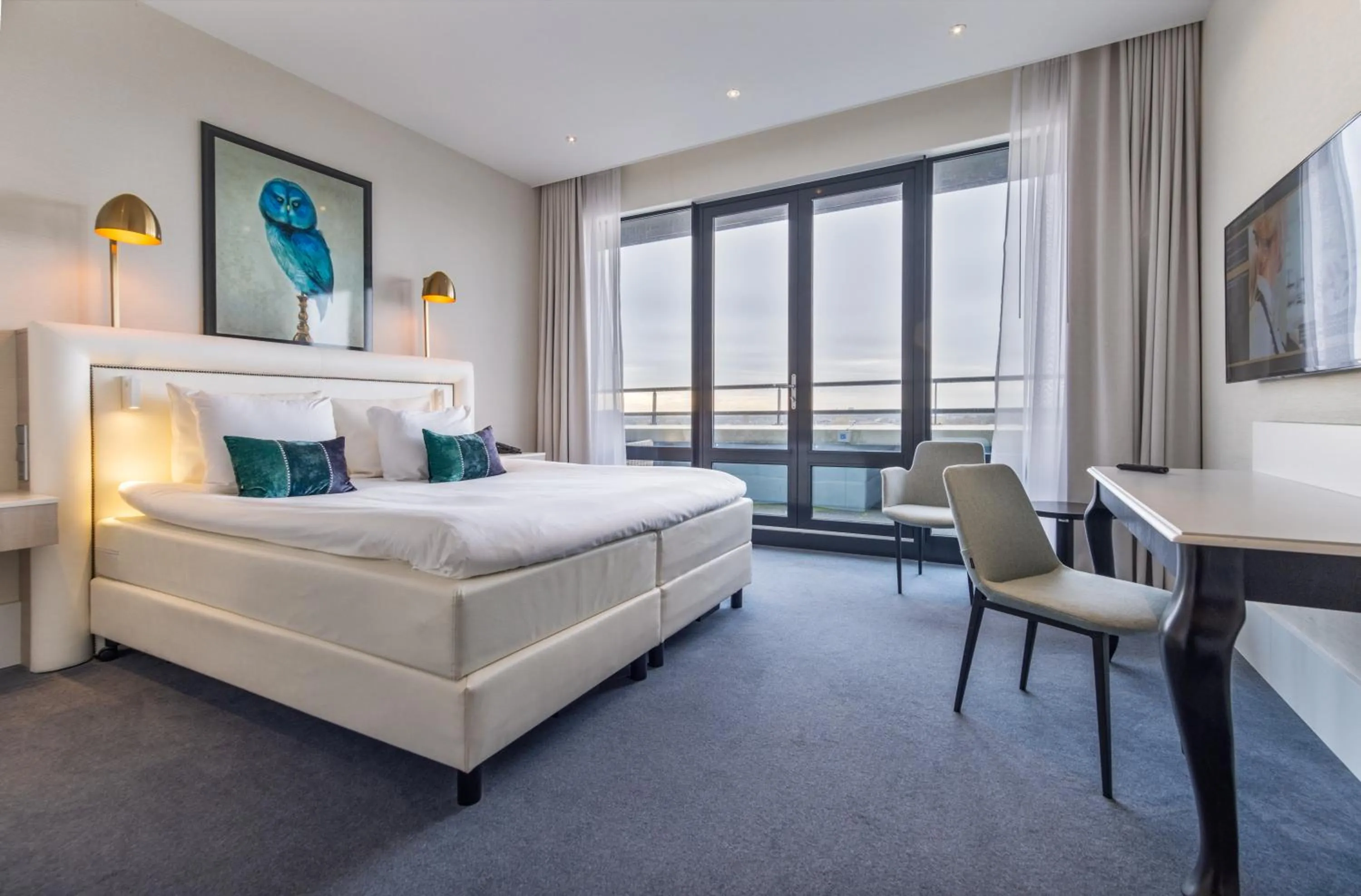 Bed in Van der Valk Hotel Den Haag