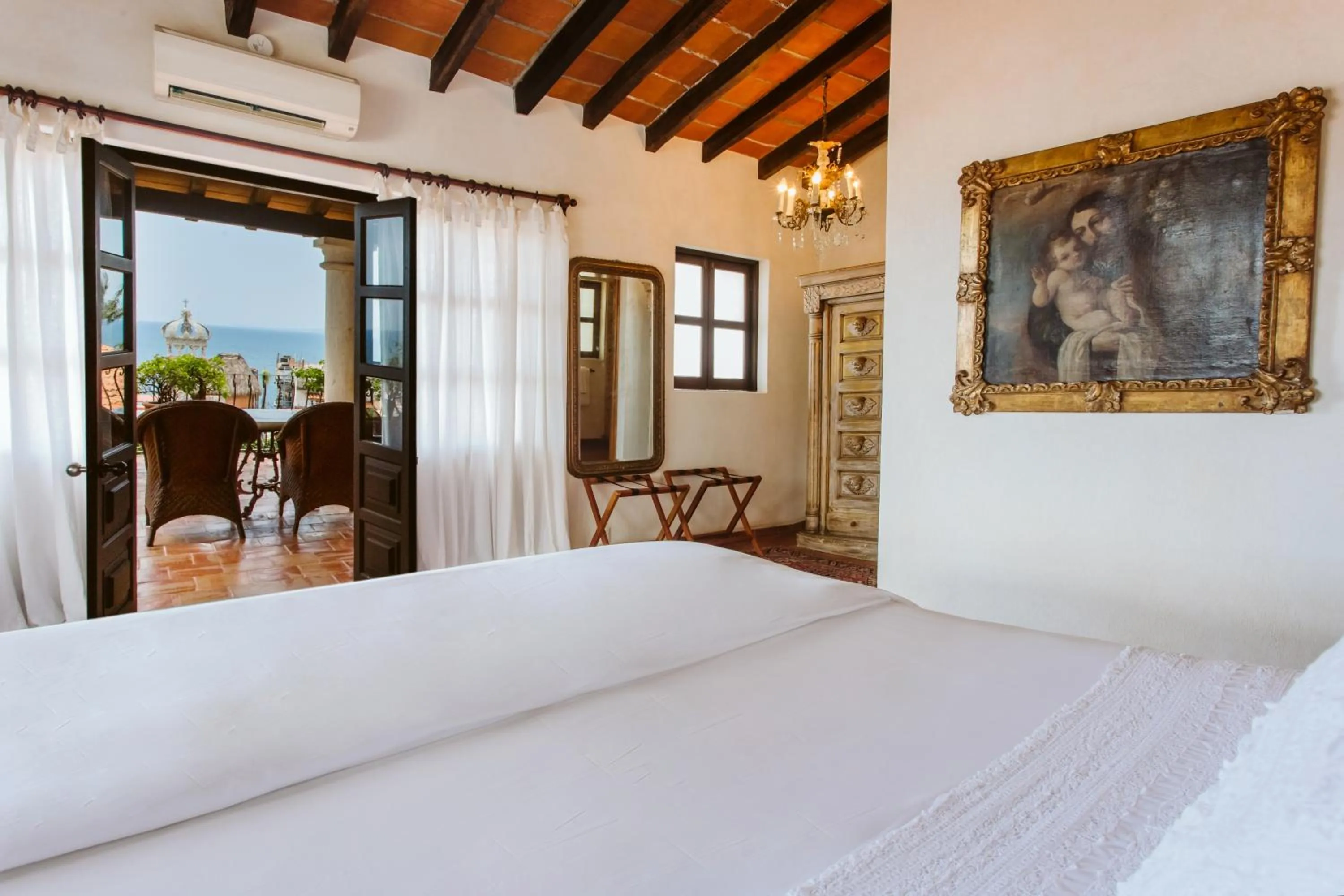 Bed in Hacienda San Angel