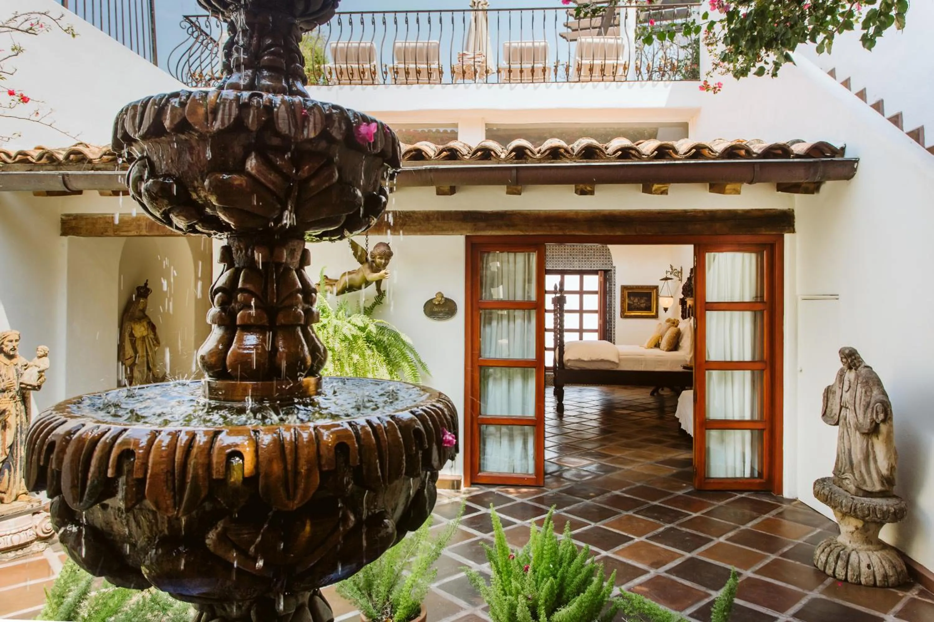 Patio in Hacienda San Angel