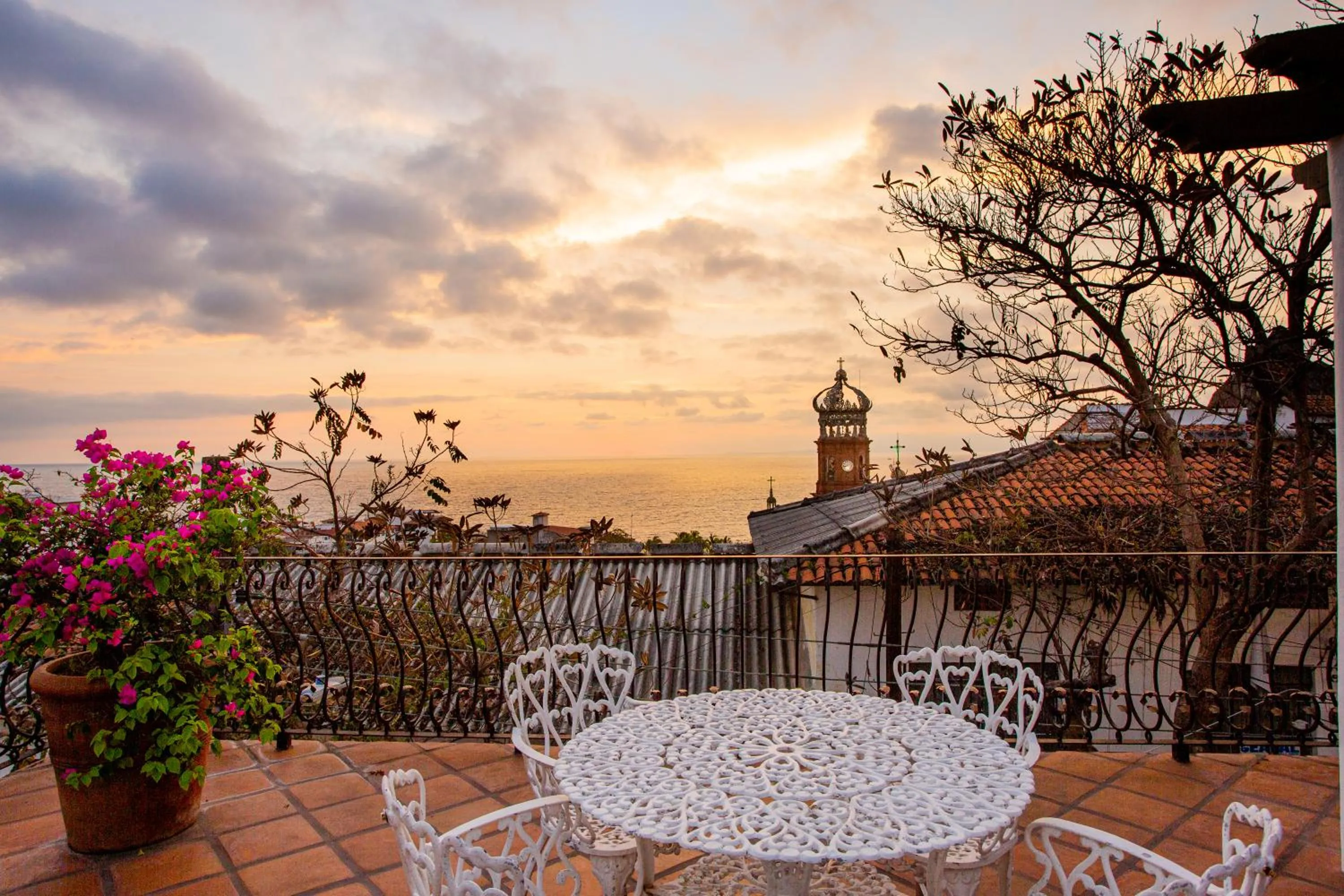 Balcony/Terrace in Hacienda San Angel