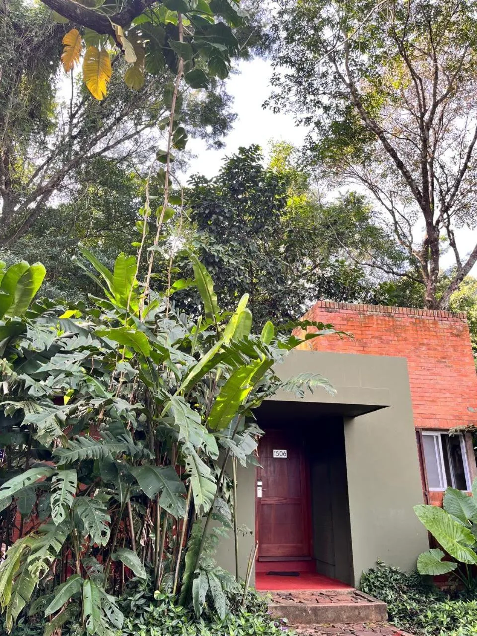 Facade/entrance in Raices Amambai Lodges