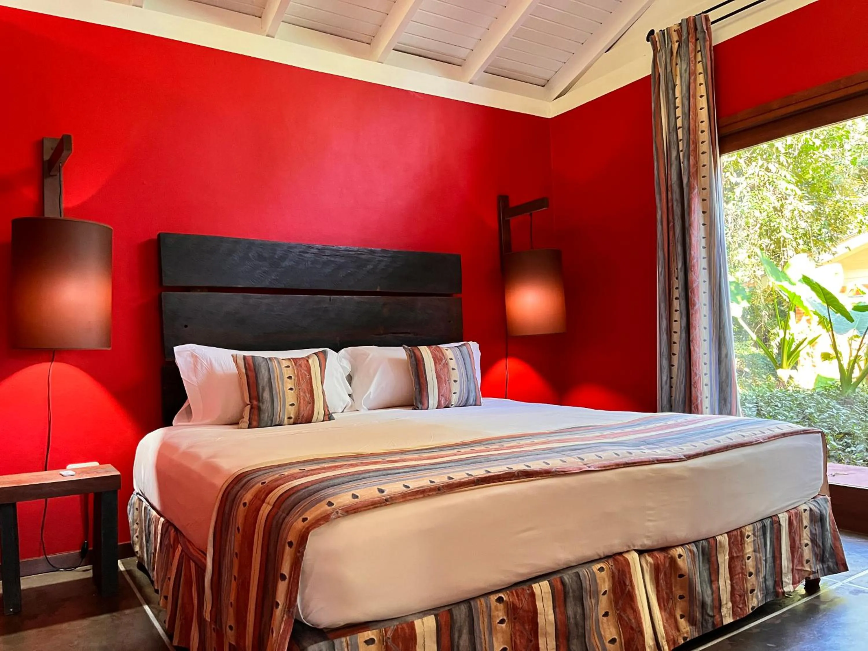 Bed in Raices Amambai Lodges