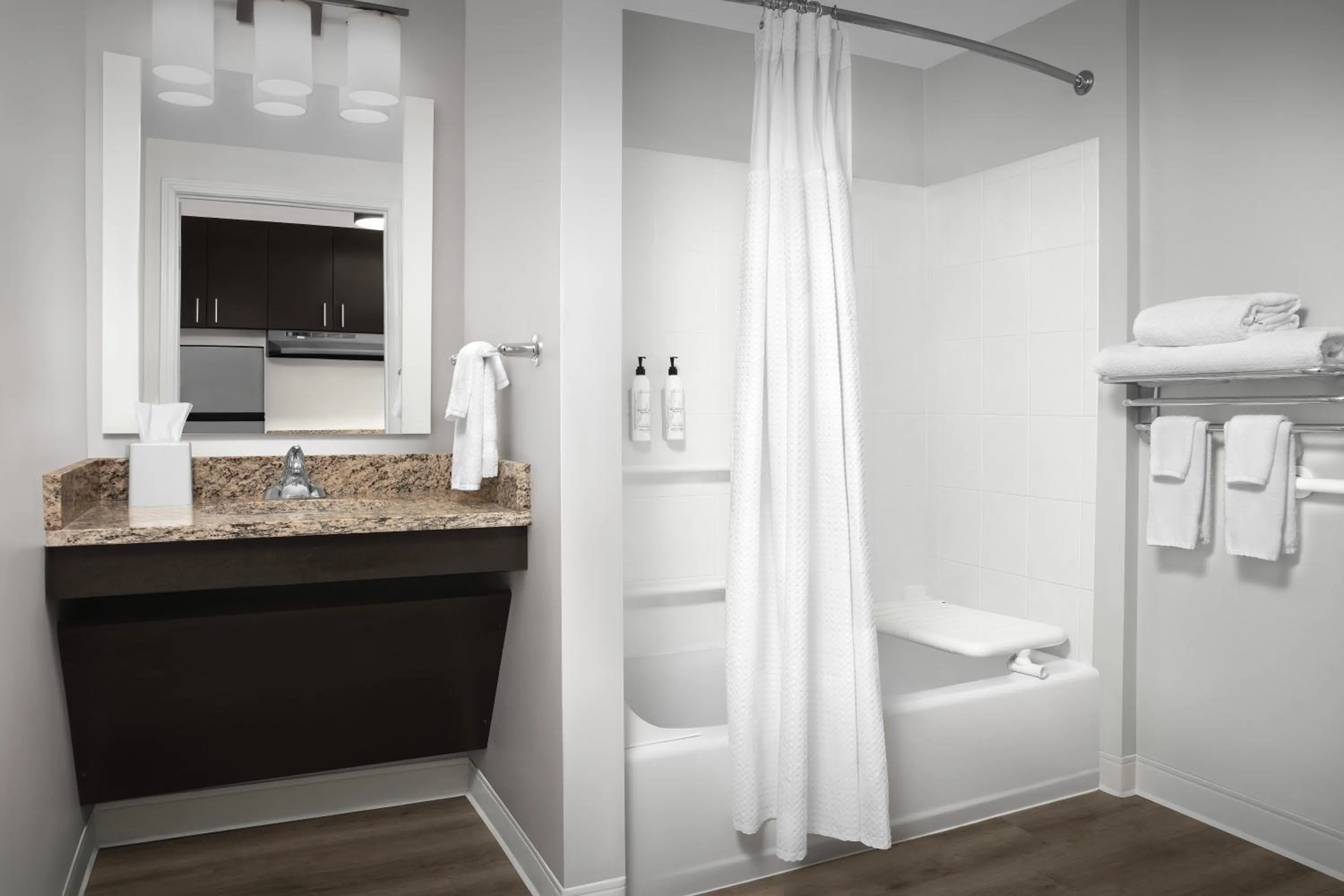 Bathroom in TownePlace Suites by Marriott Franklin Cool Springs