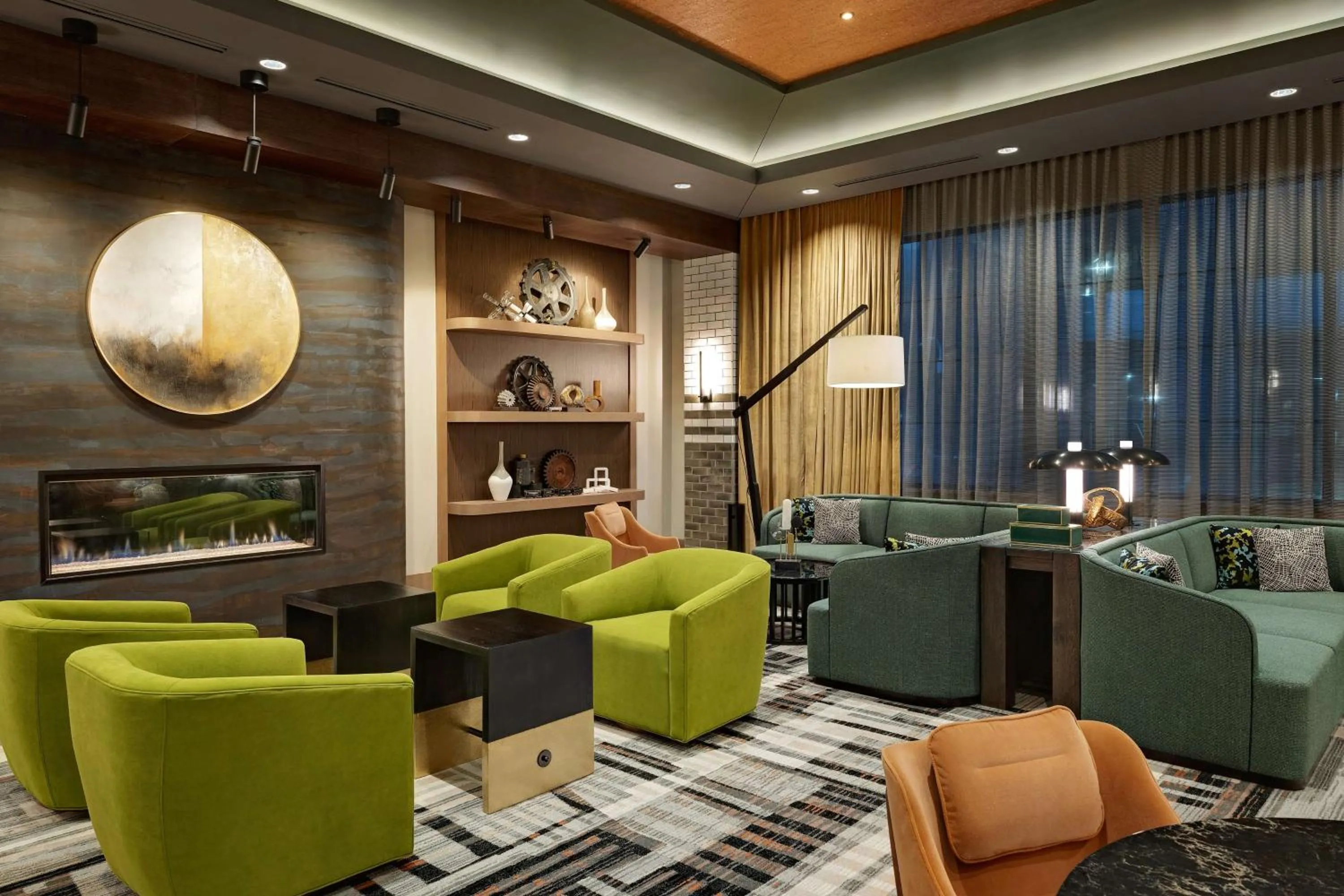 Lobby or reception in Hotel Nickel Plate Fishers, Tapestry Collection By Hilton