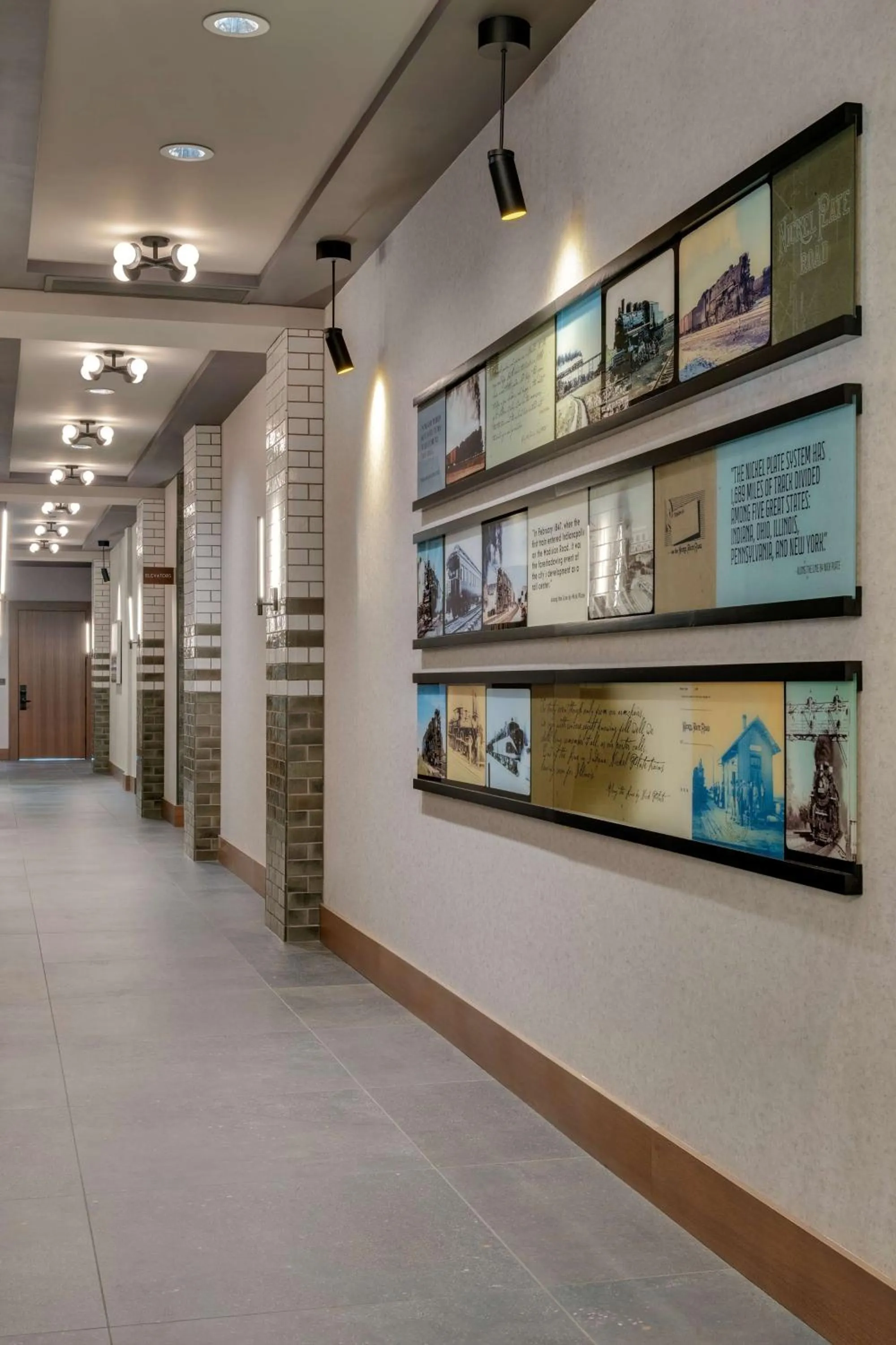 Lobby or reception in Hotel Nickel Plate Fishers, Tapestry Collection By Hilton