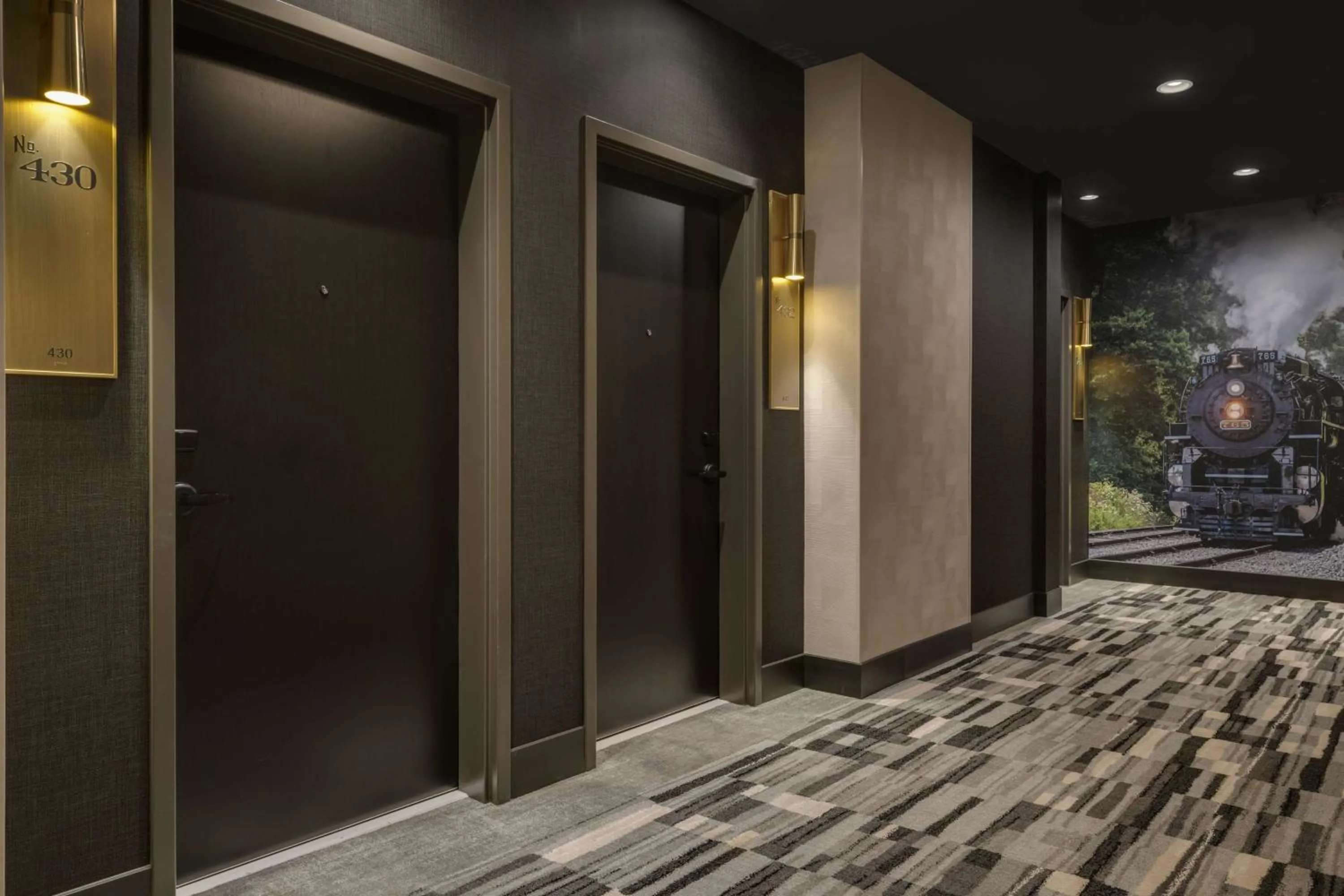 Lobby or reception in Hotel Nickel Plate Fishers, Tapestry Collection By Hilton