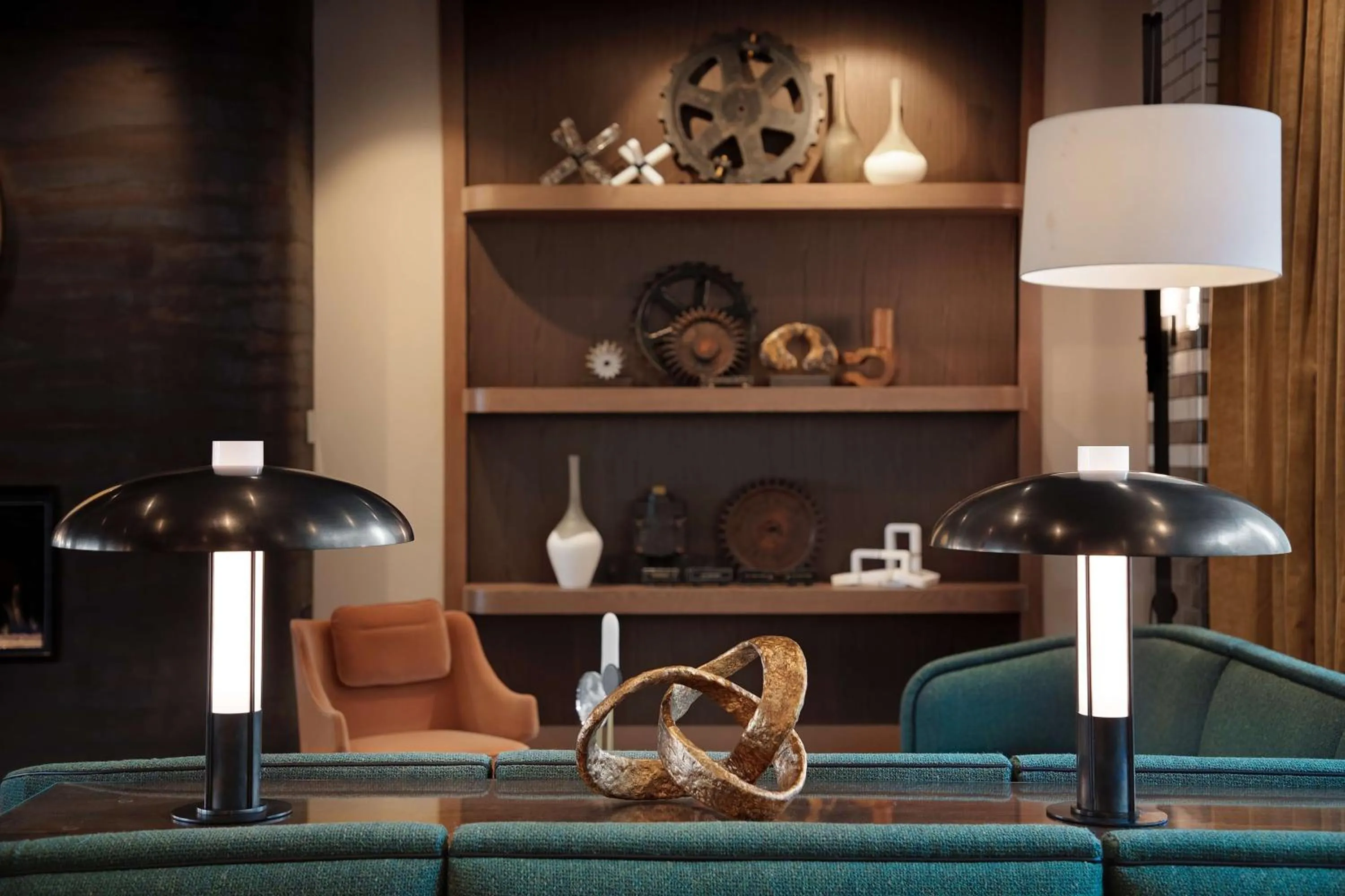 Lobby or reception in Hotel Nickel Plate Fishers, Tapestry Collection By Hilton