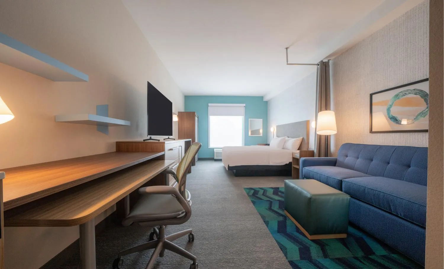 Bed in Home2 Suites by Hilton Fort Walton Beach Eglin AirForce Base