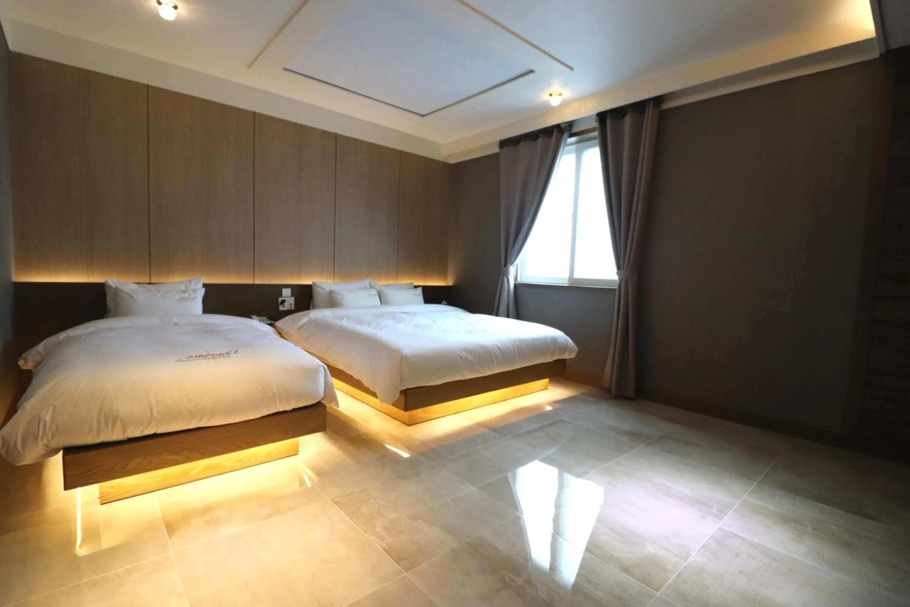 Decorative detail, Bed in Hotel Airport