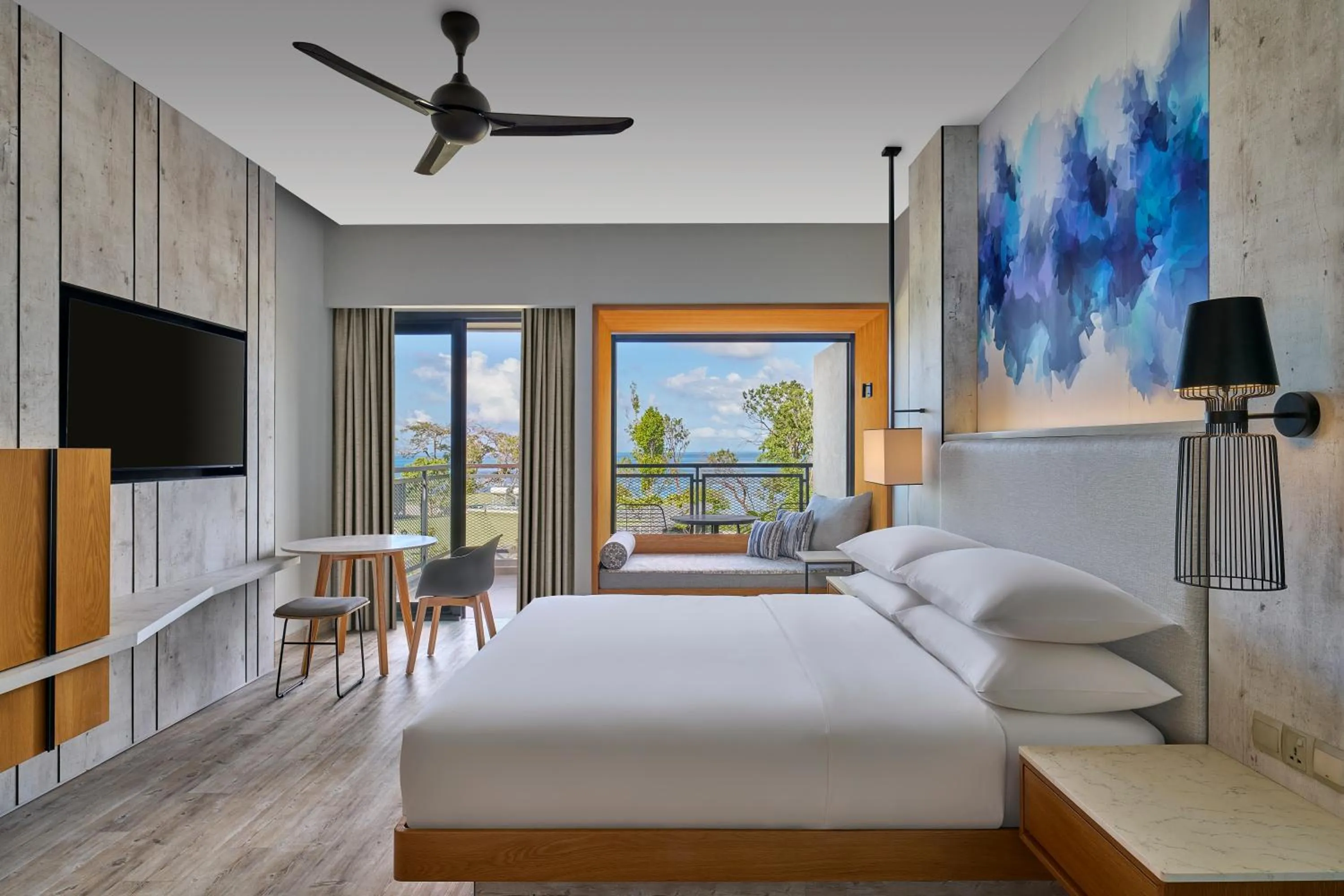 Bedroom, Bed in Perhentian Marriott Resort & Spa