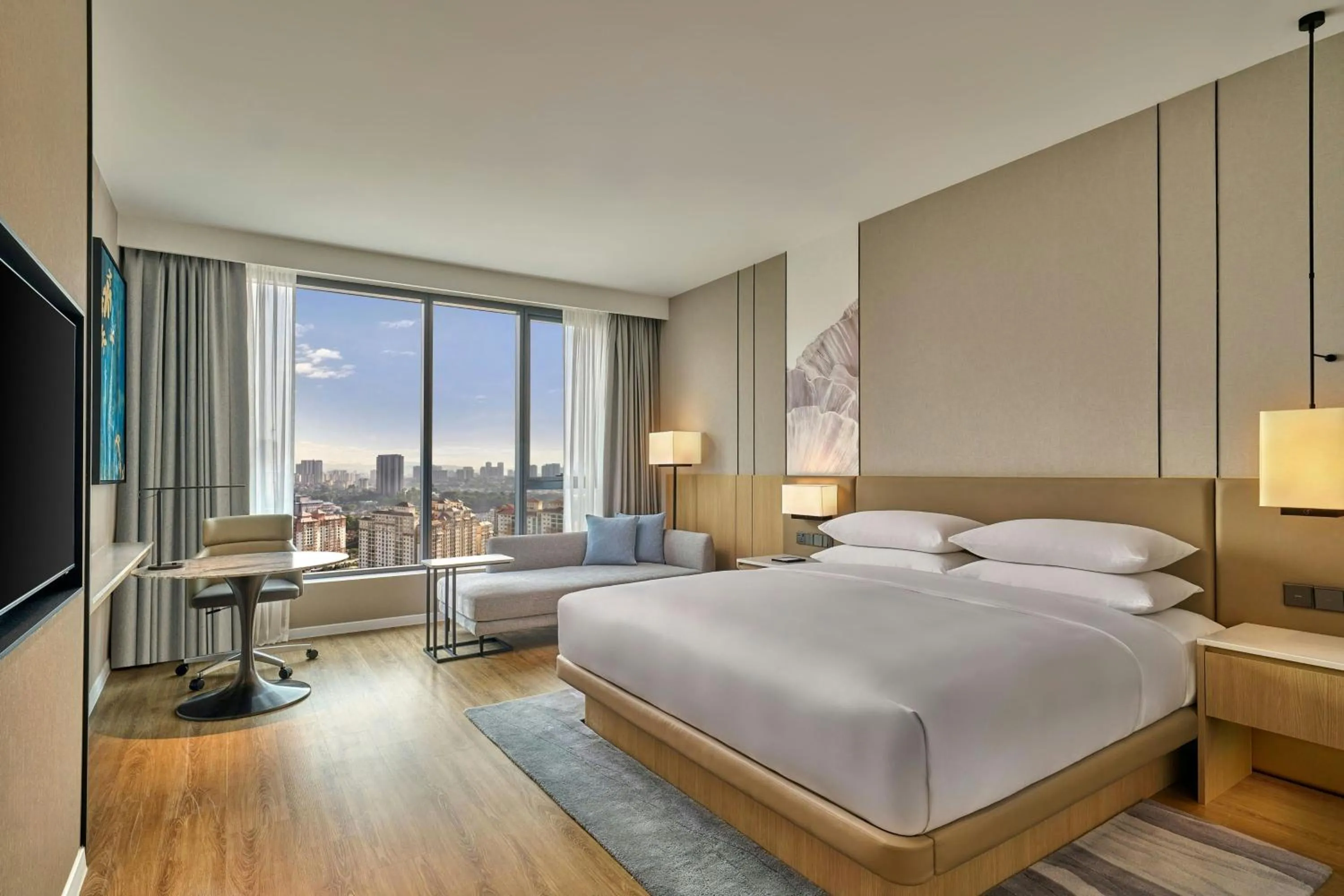 Bedroom, Bed in Courtyard by Marriott Kuala Lumpur South