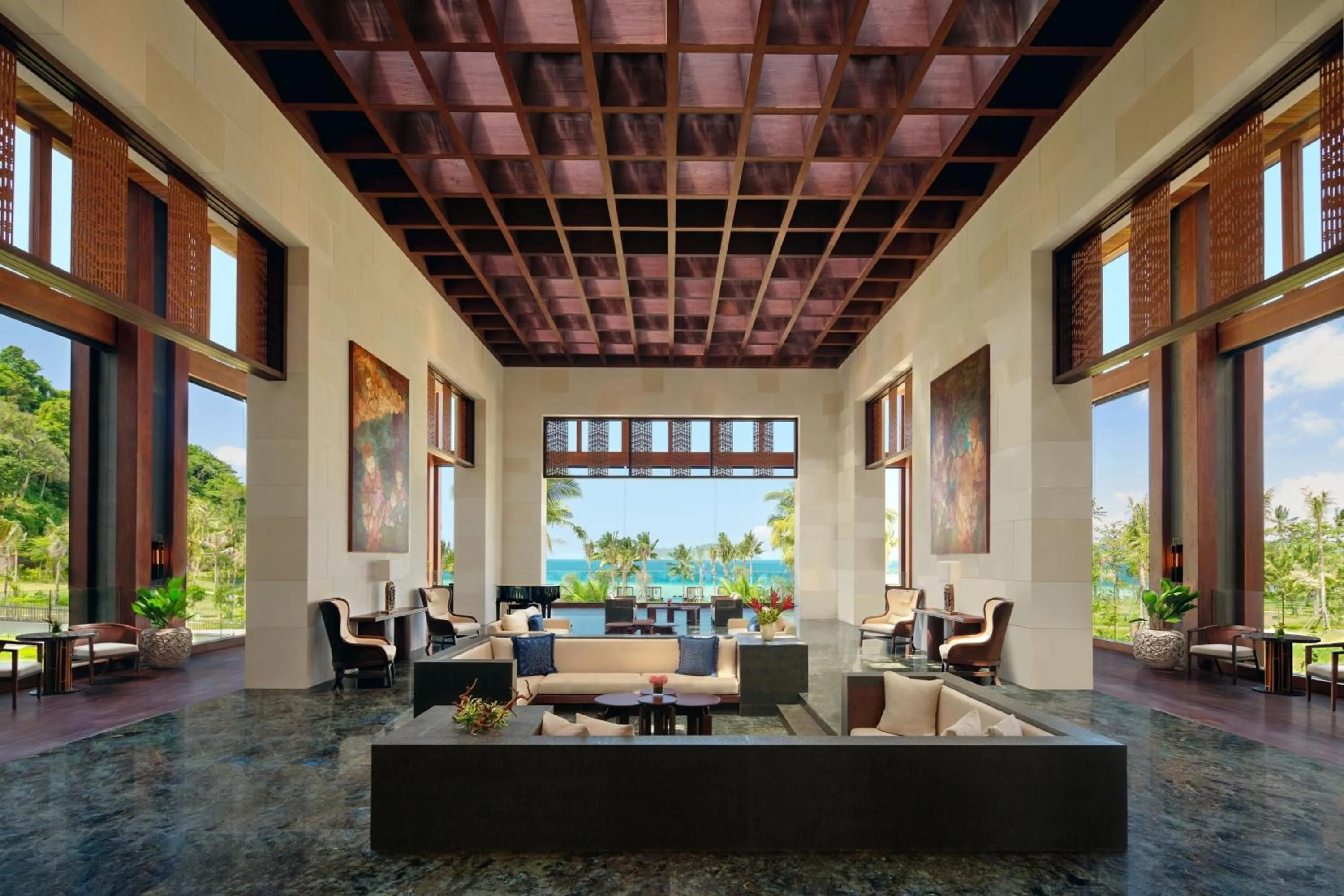 Lobby or reception in Lampung Marriott Resort & Spa