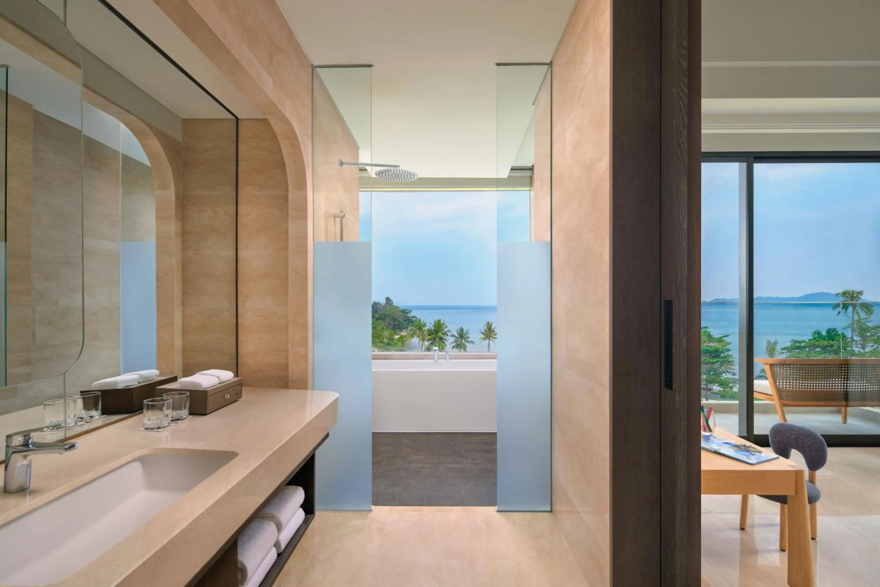 Bathroom in Lampung Marriott Resort & Spa