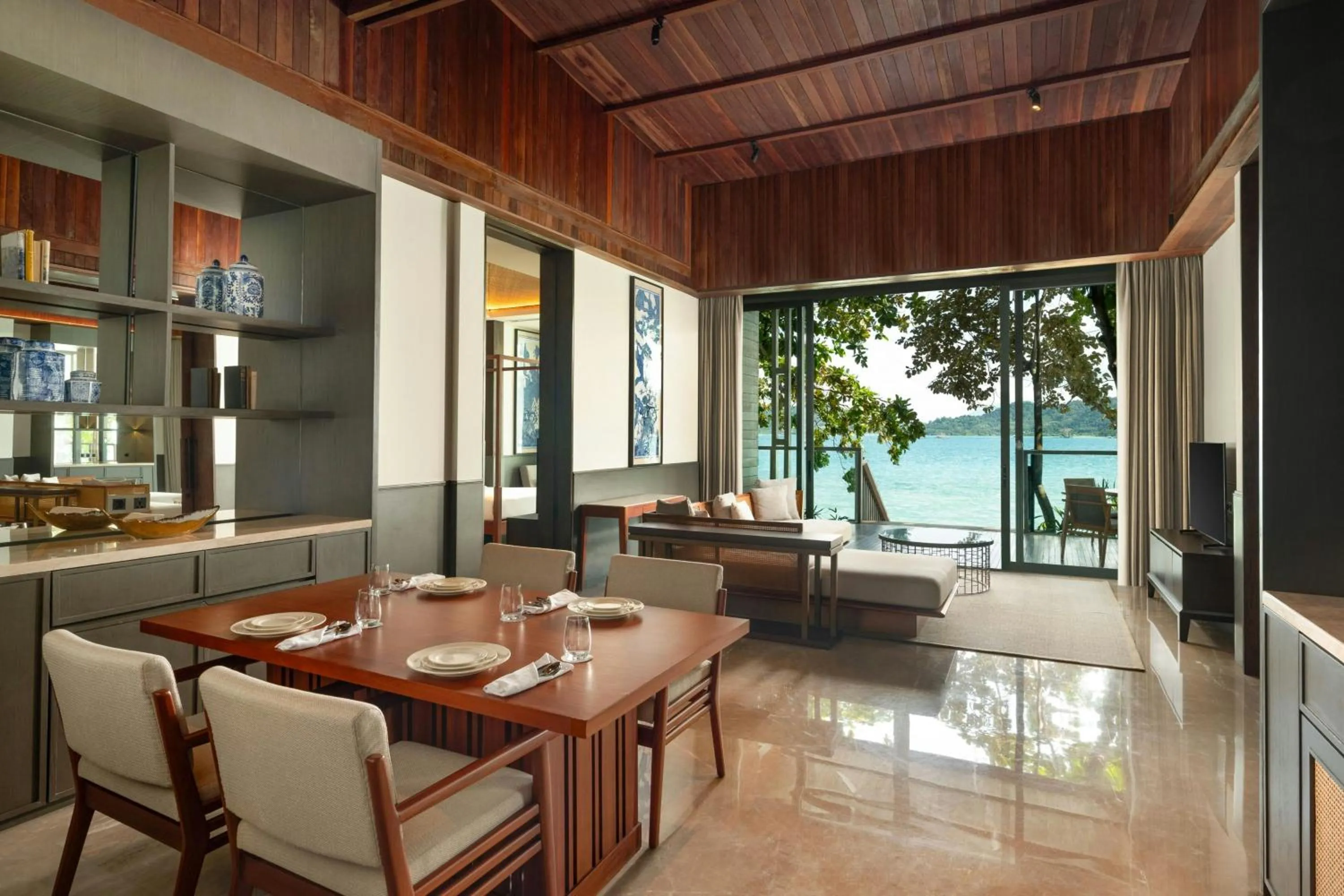 Living room in Lampung Marriott Resort & Spa